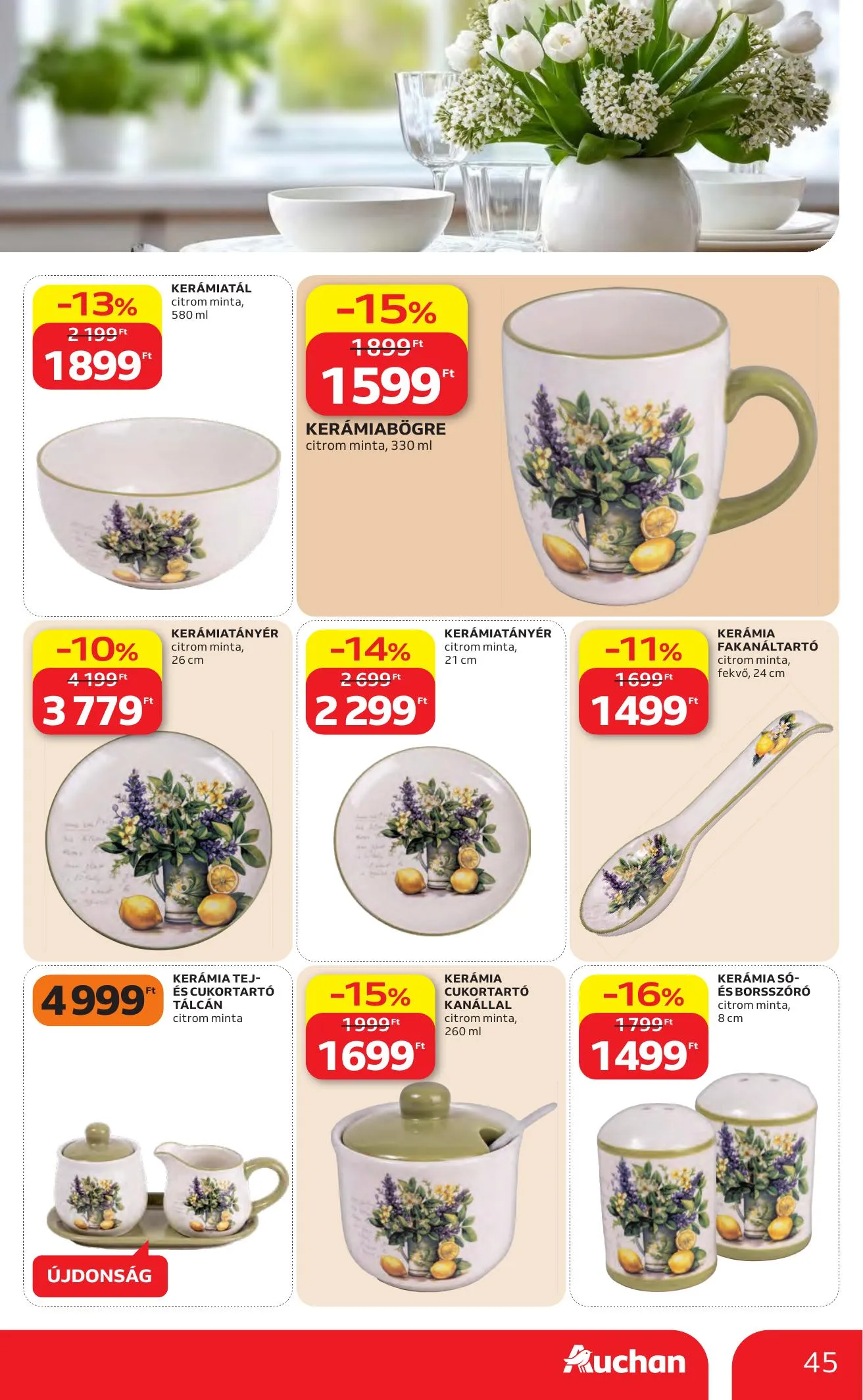 Auchan akciós újság Hipermarket 04.30–05.06 – 45. oldal