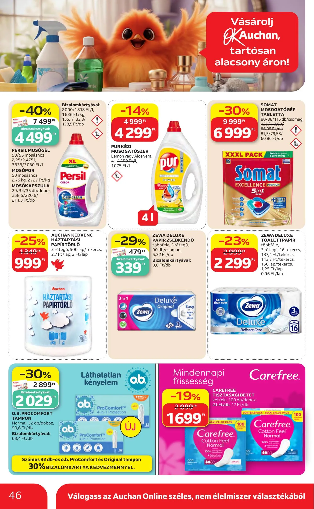 Auchan akciós újság Hipermarket 04.30–05.06 – 46. oldal