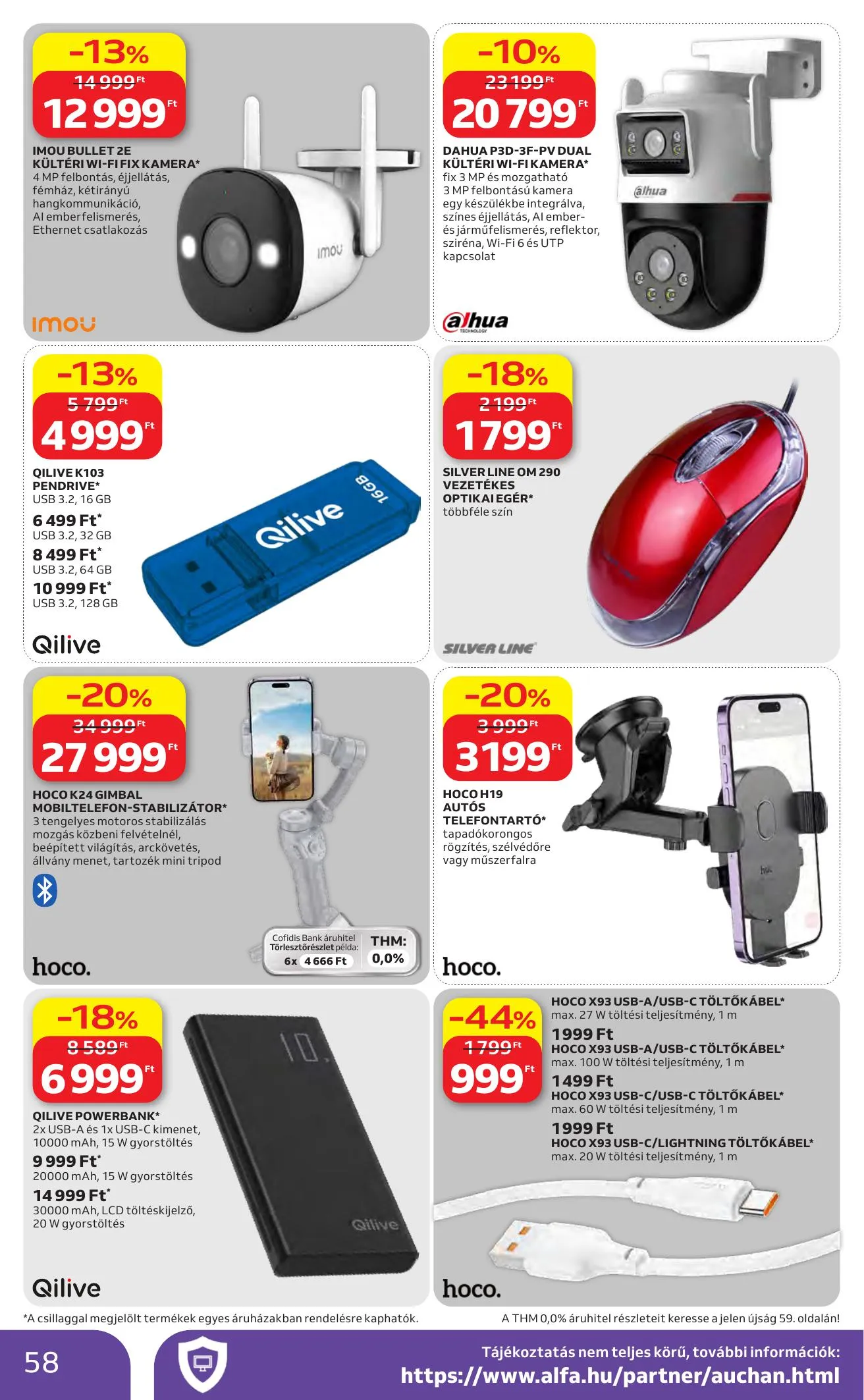 Auchan akciós újság Hipermarket 04.30–05.06 – 58. oldal