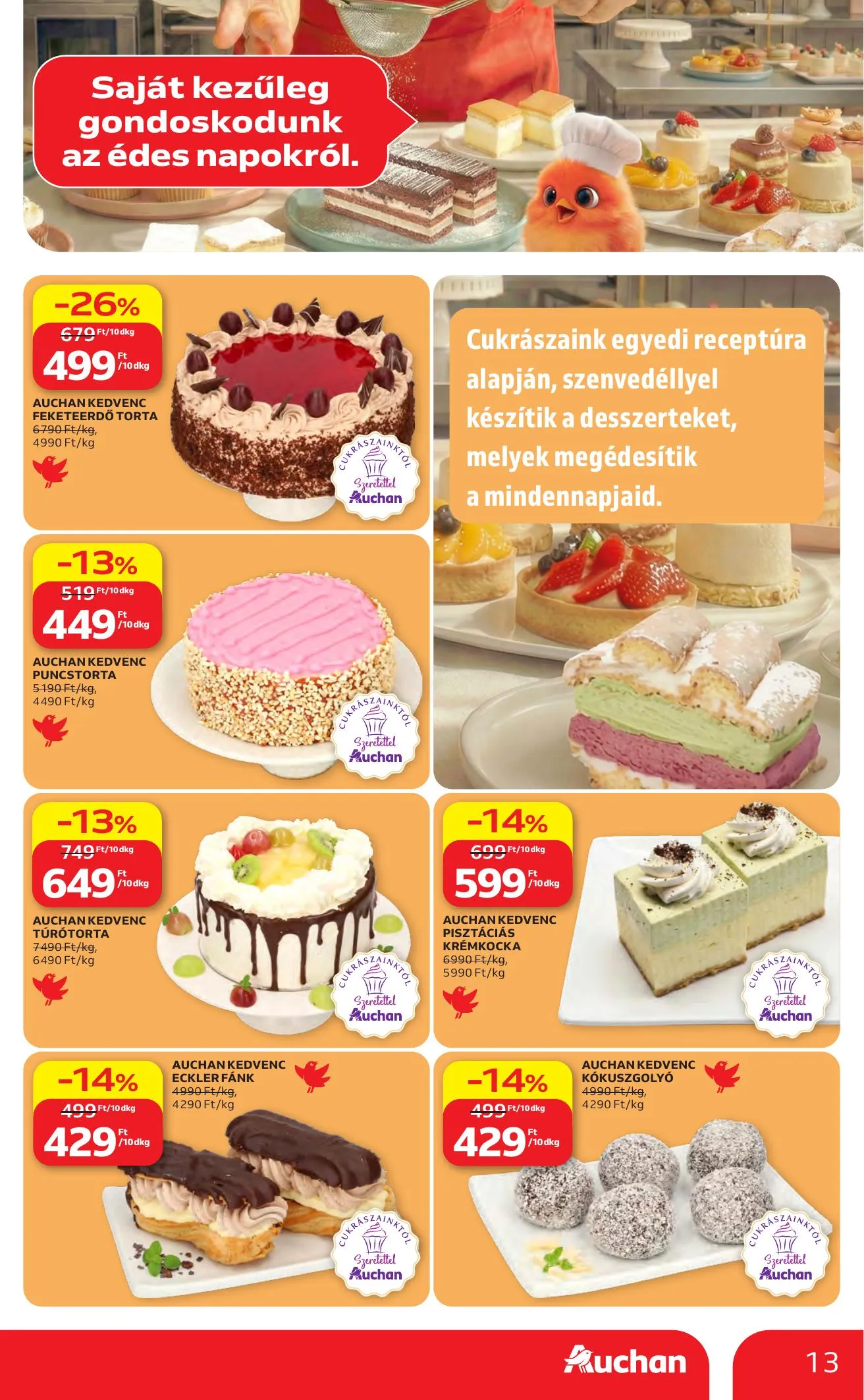 Auchan akciós újság Hipermarket 05.07–05.13 – 13. oldal