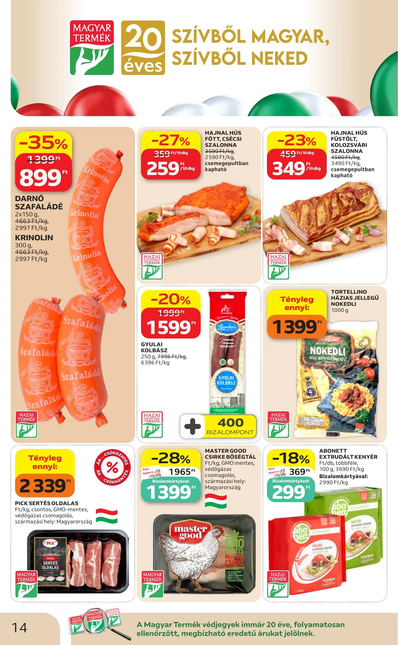 Auchan akciós újság Hipermarket 05.07–05.13 – 14. oldal