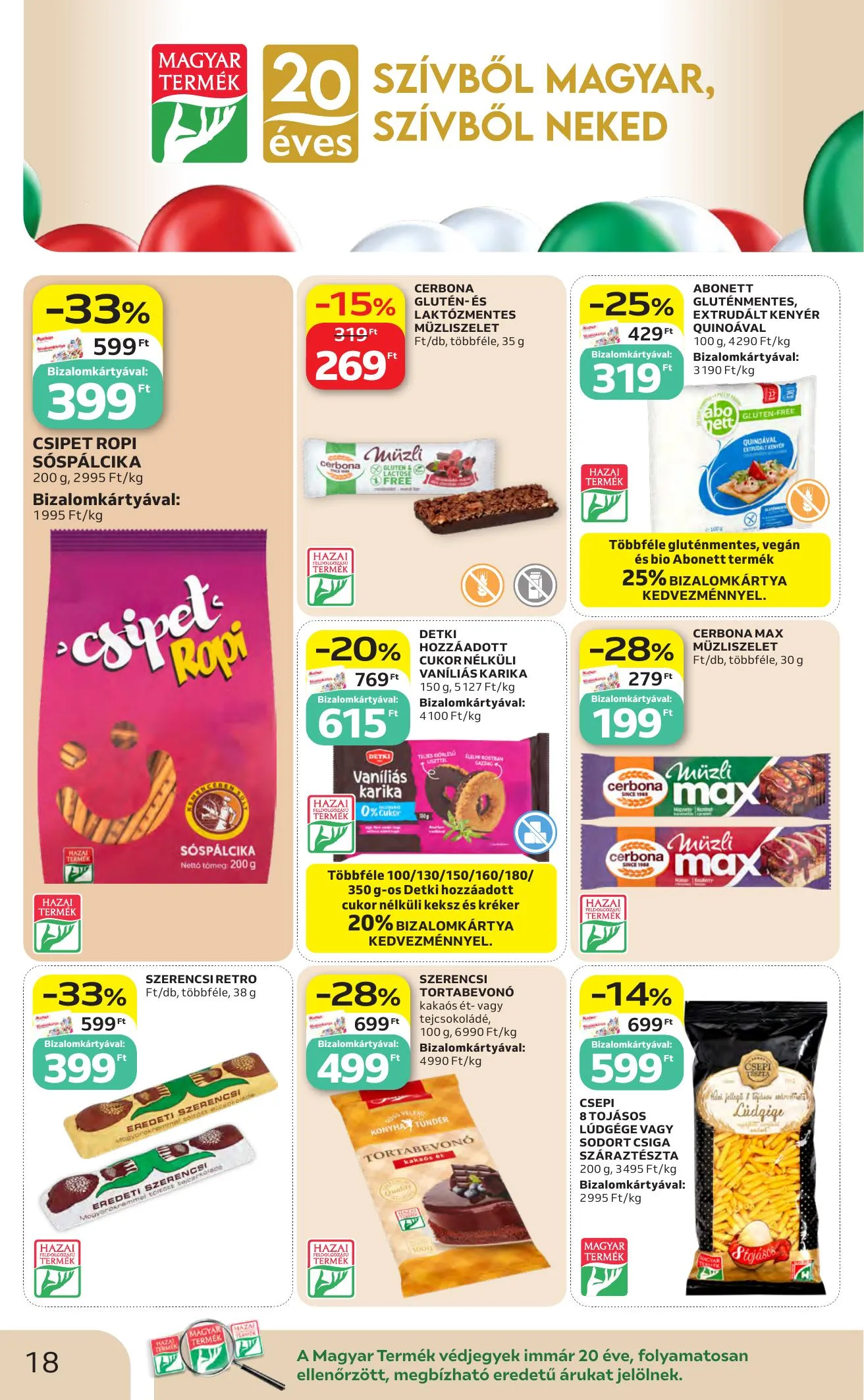 Auchan akciós újság Hipermarket 05.07–05.13 – 18. oldal