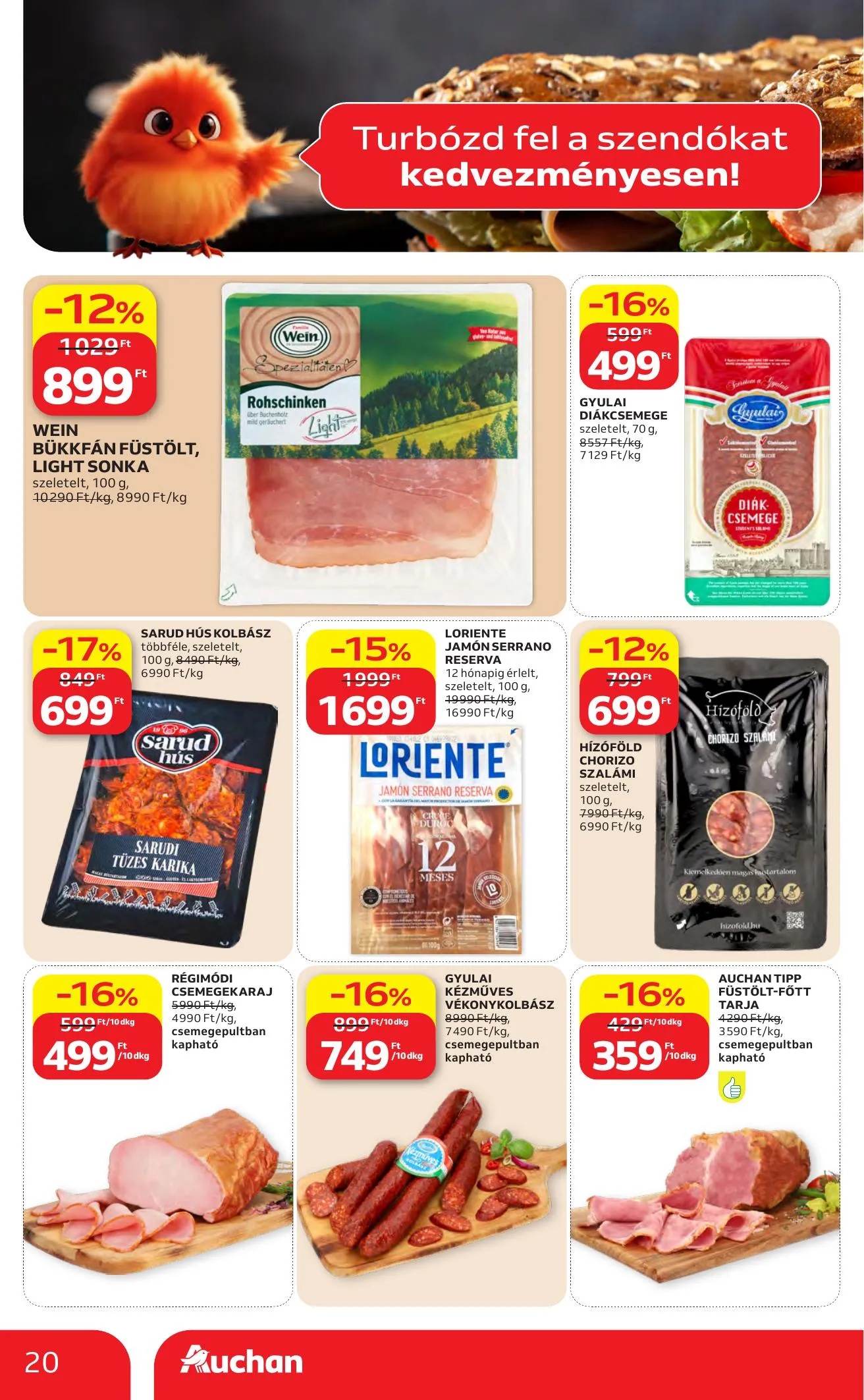 Auchan akciós újság Hipermarket 05.07–05.13 – 20. oldal