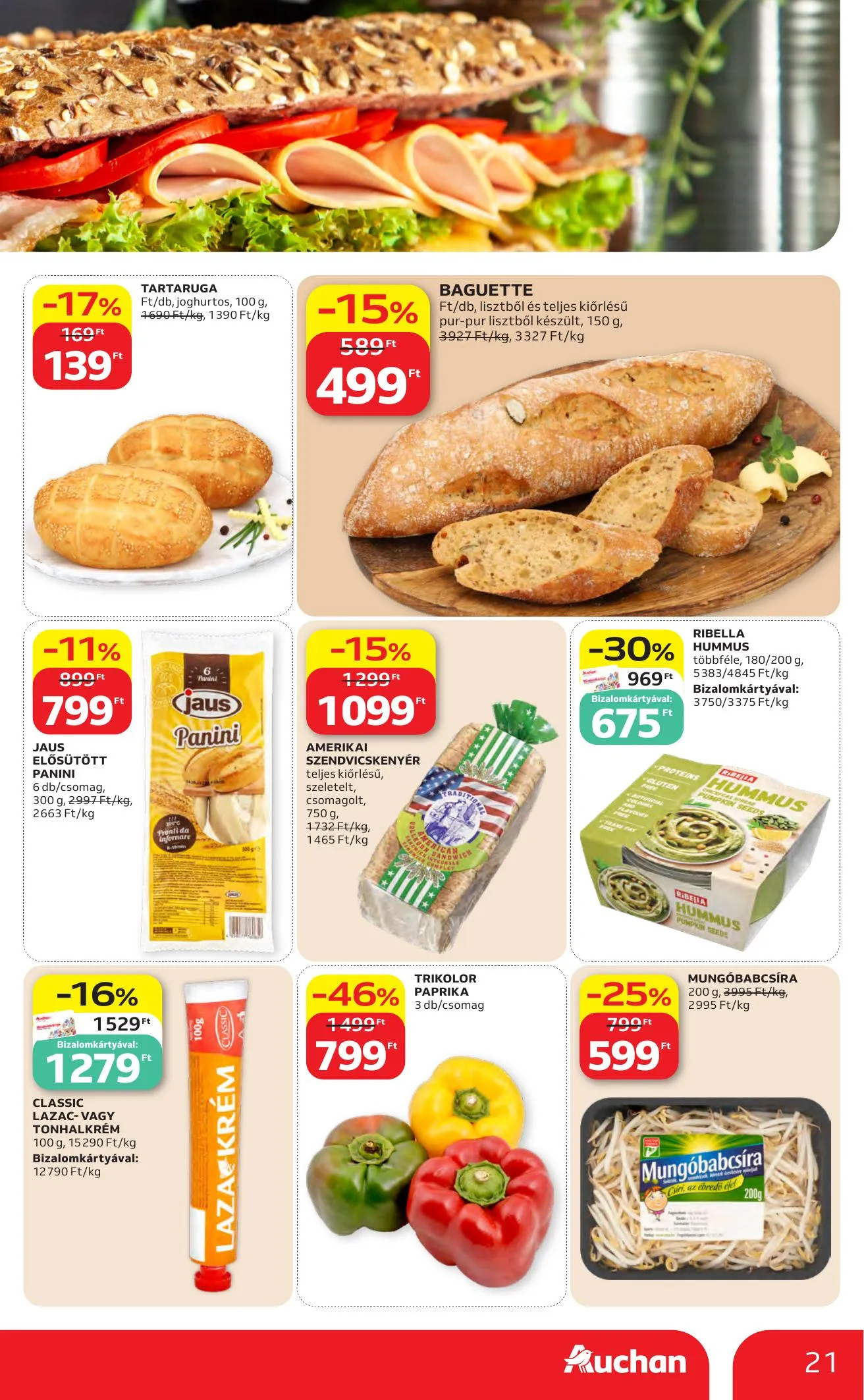 Auchan akciós újság Hipermarket 05.07–05.13 – 21. oldal