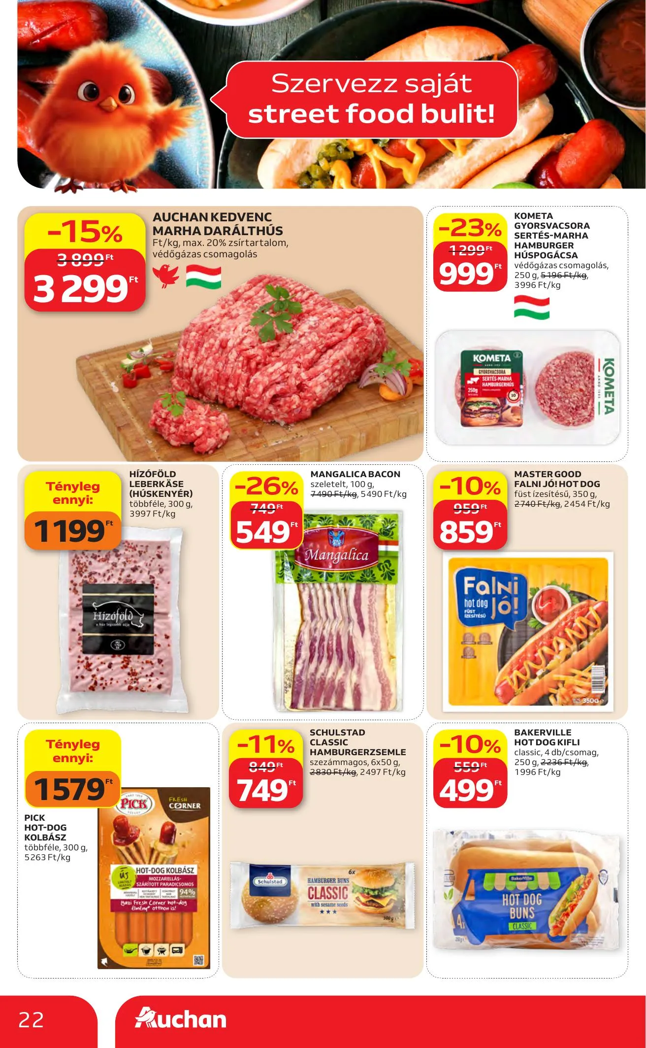 Auchan akciós újság Hipermarket 05.07–05.13 – 22. oldal