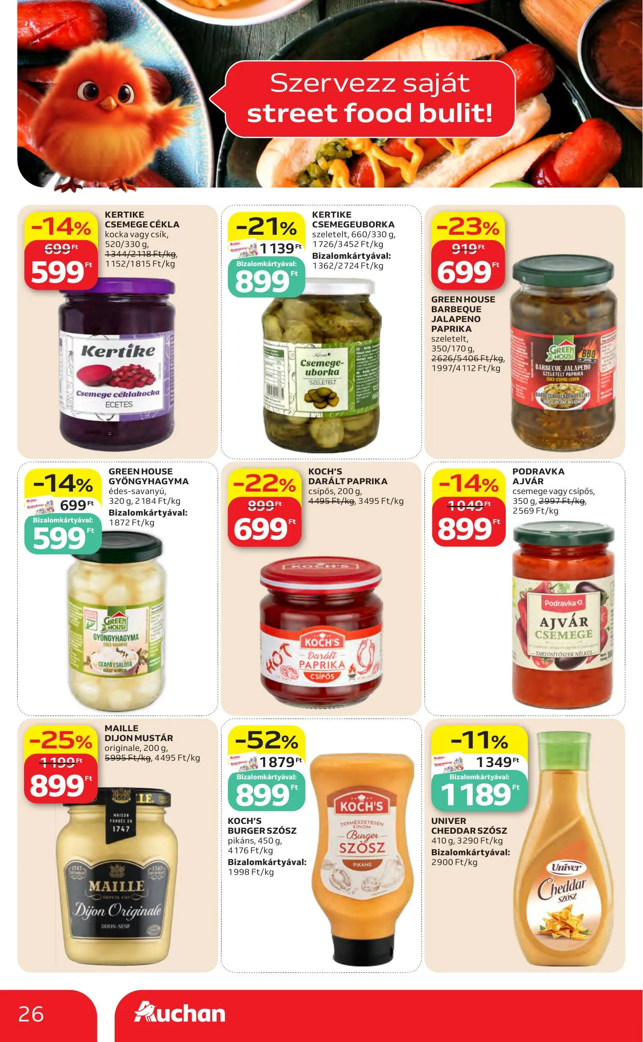 Auchan akciós újság Hipermarket 05.07–05.13 – 26. oldal
