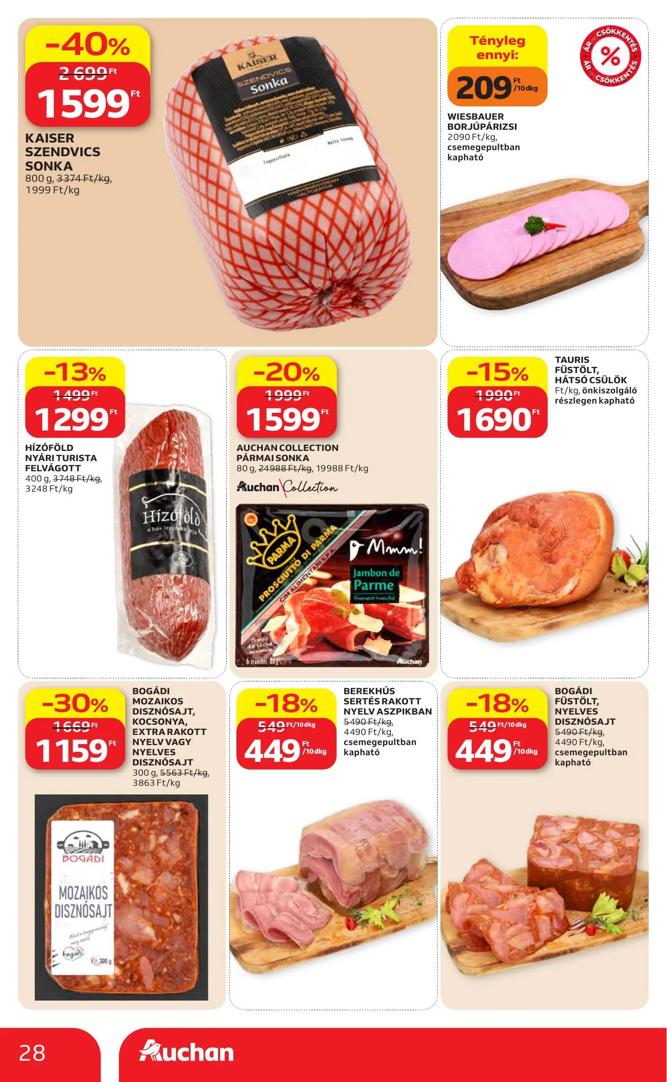Auchan akciós újság Hipermarket 05.07–05.13 – 28. oldal