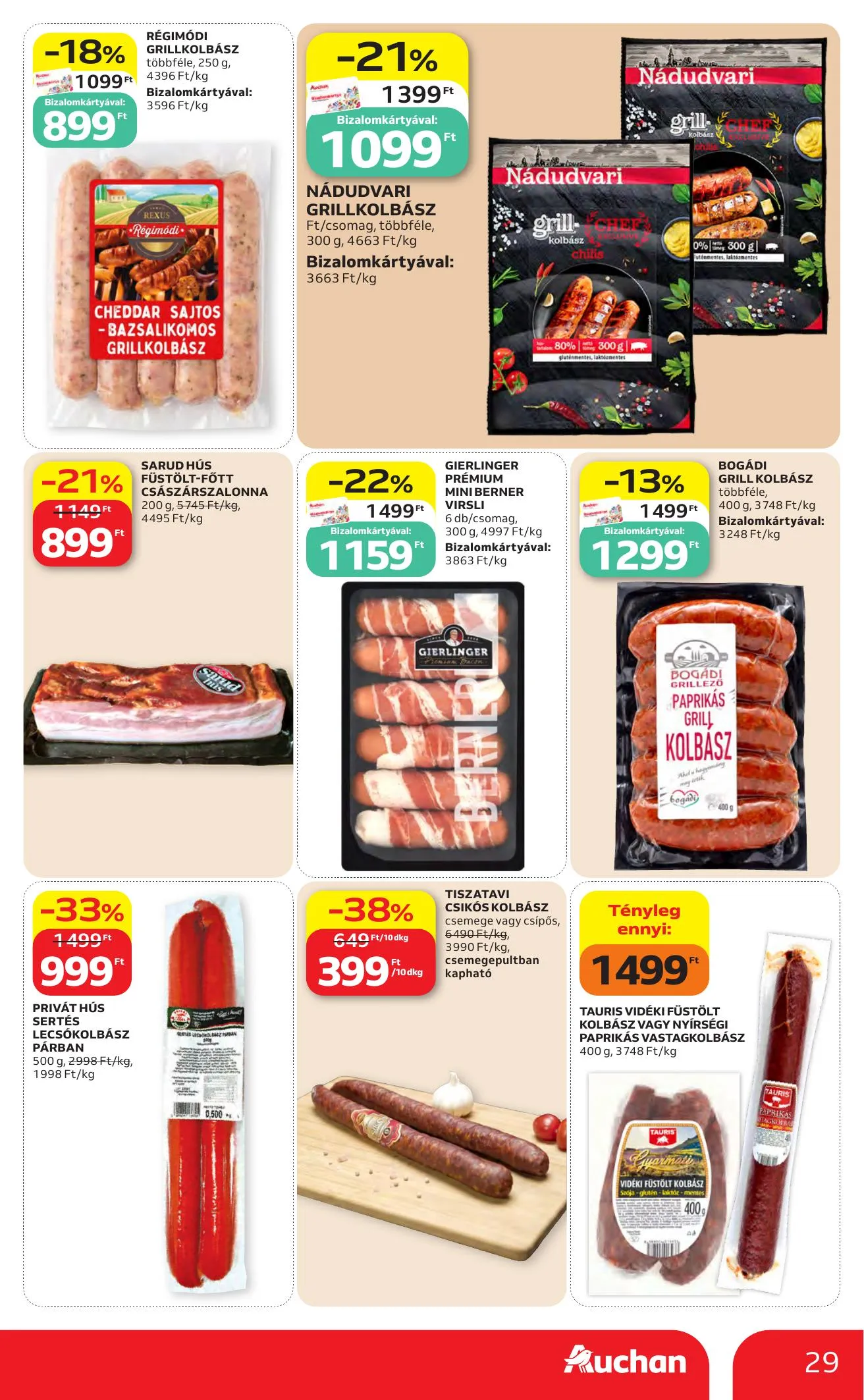 Auchan akciós újság Hipermarket 05.07–05.13 – 29. oldal