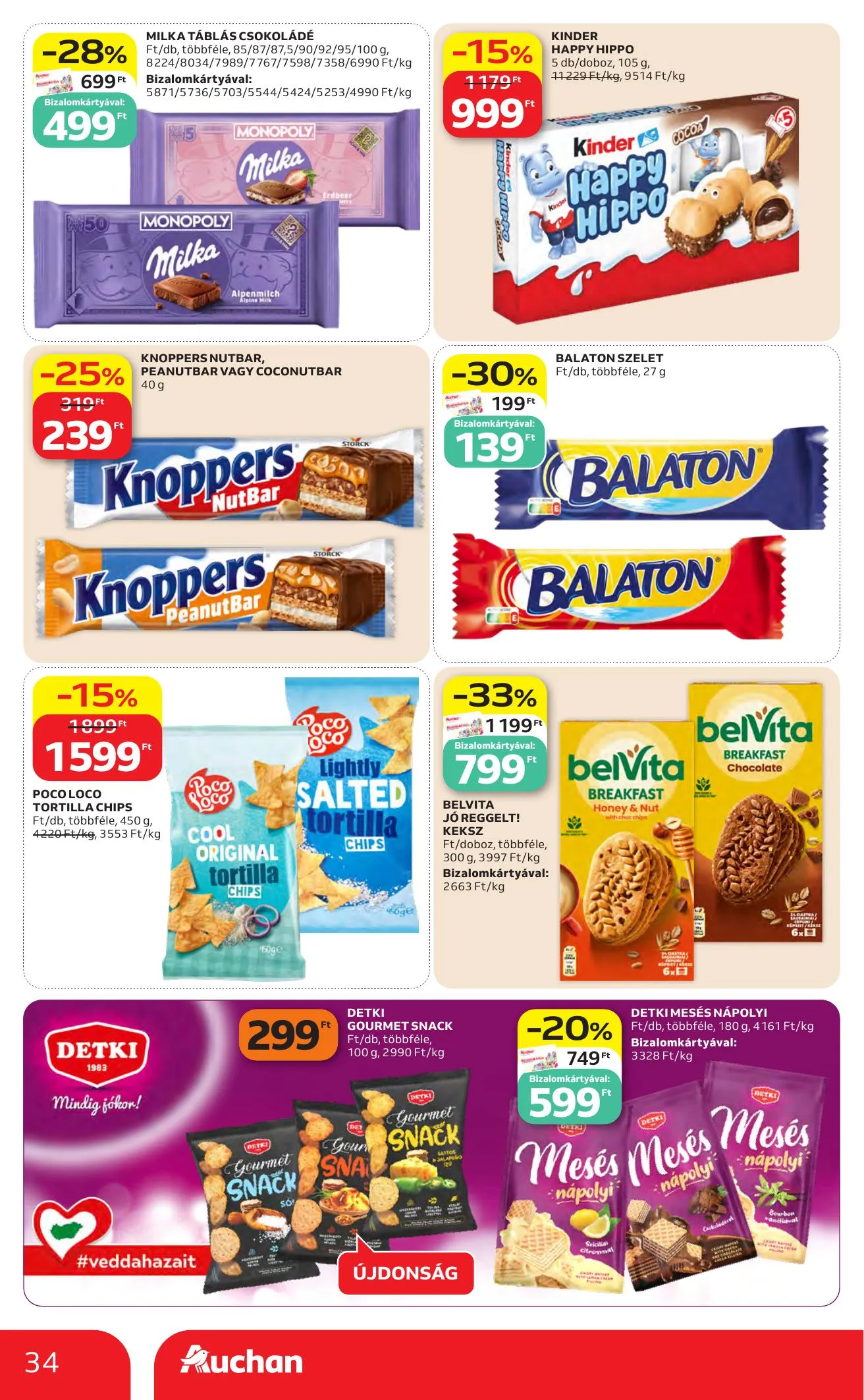Auchan akciós újság Hipermarket 05.07–05.13 – 34. oldal