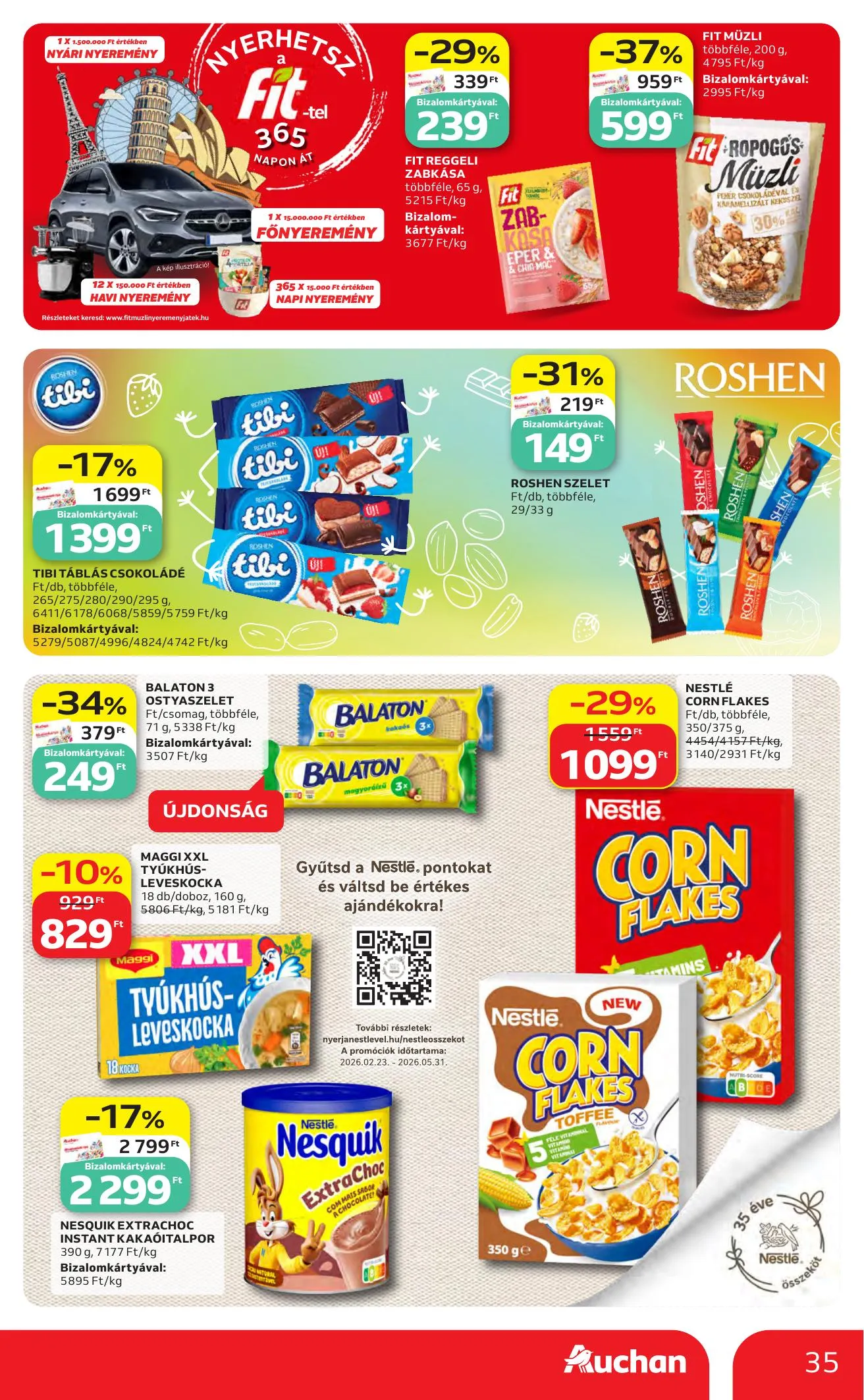 Auchan akciós újság Hipermarket 05.07–05.13 – 35. oldal