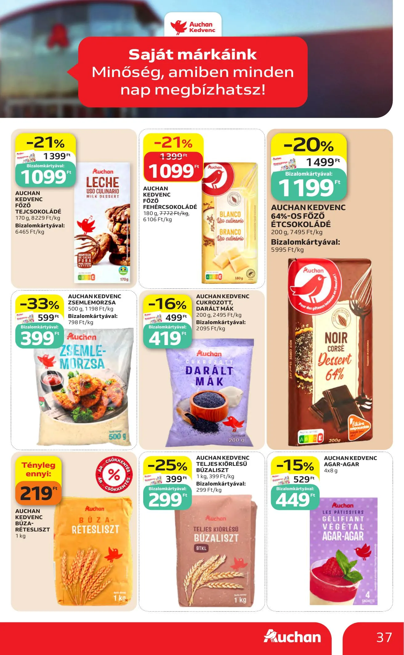 Auchan akciós újság Hipermarket 05.07–05.13 – 37. oldal