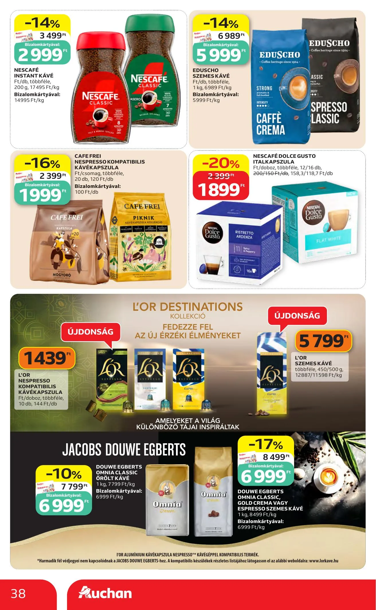 Auchan akciós újság Hipermarket 05.07–05.13 – 38. oldal