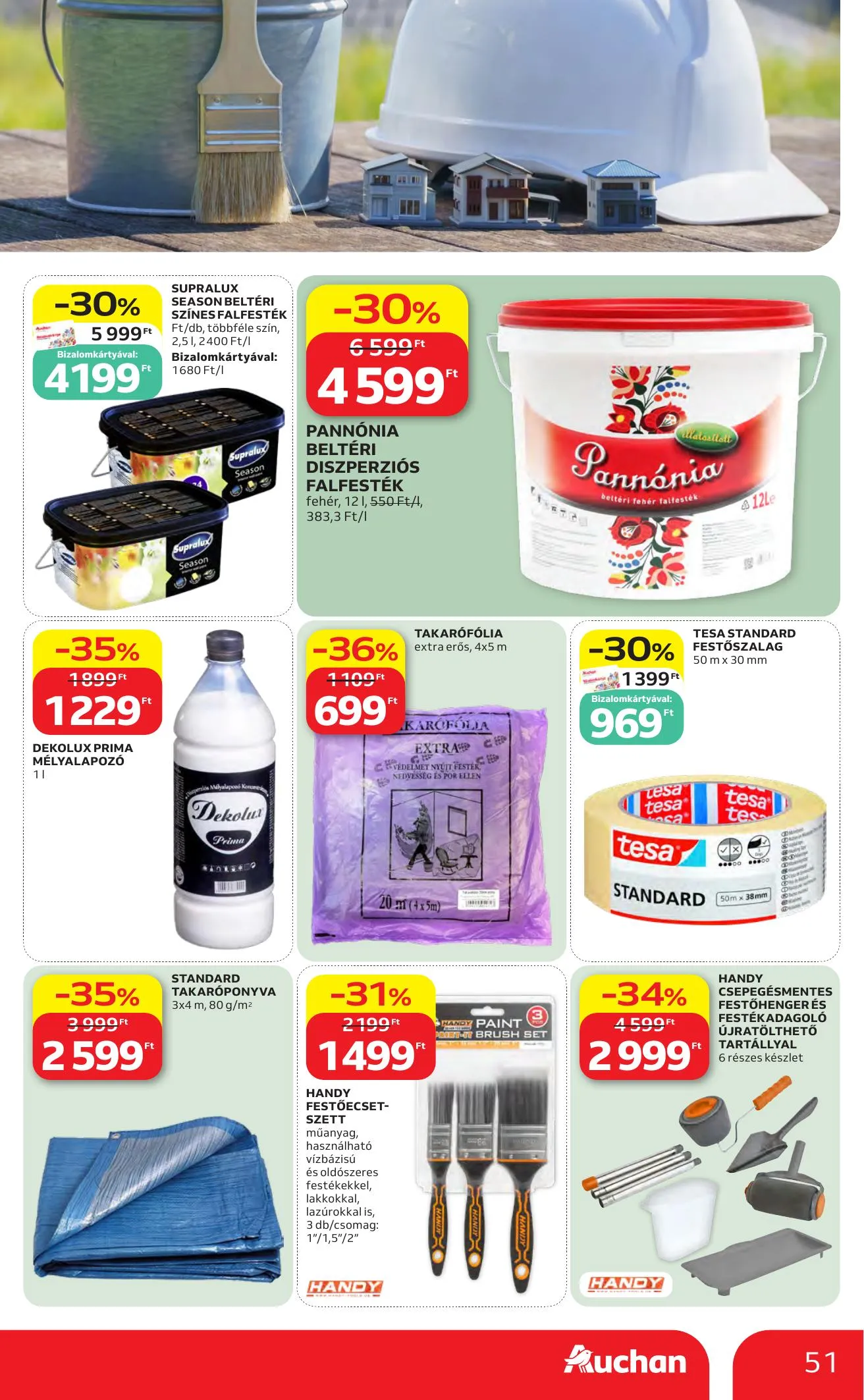 Auchan akciós újság Hipermarket 05.07–05.13 – 51. oldal