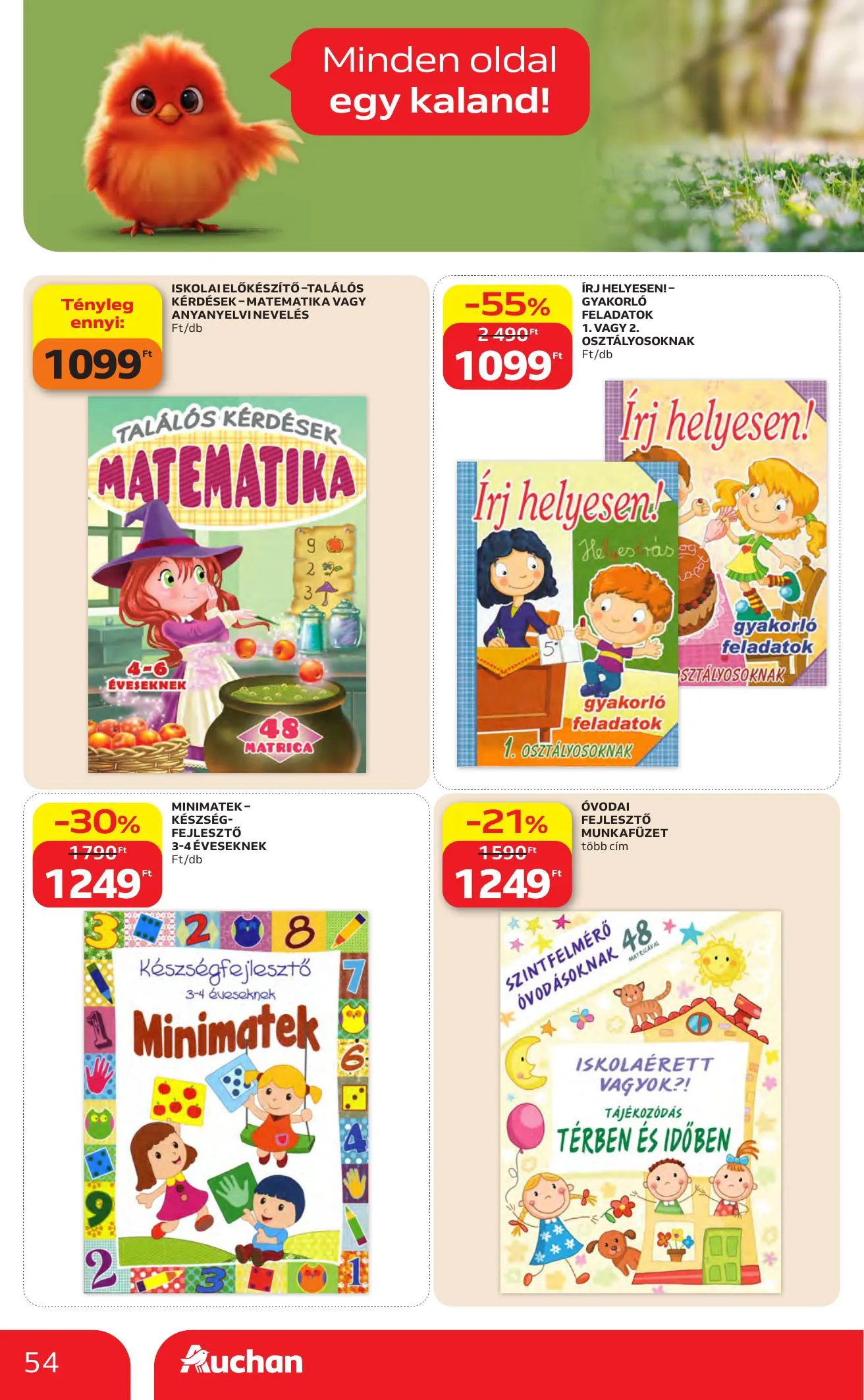 Auchan akciós újság Hipermarket 05.07–05.13 – 54. oldal