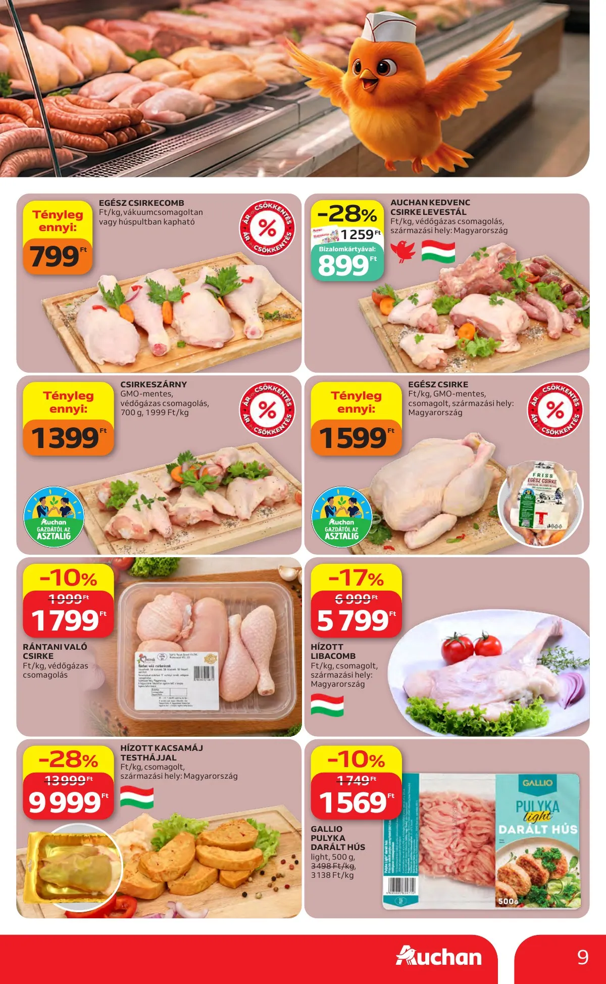 Auchan akciós újság Hipermarket 05.07–05.13 – 9. oldal