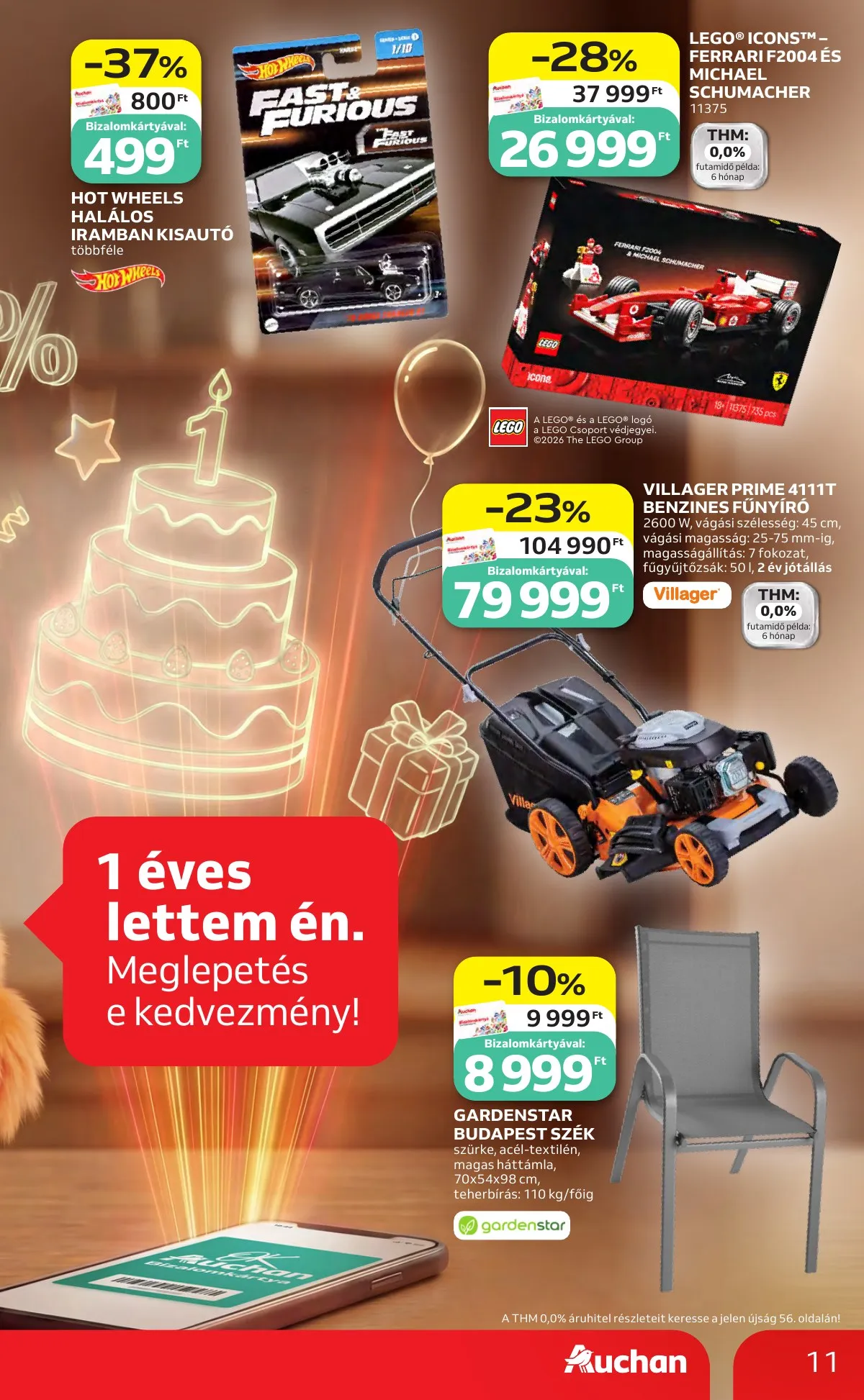 Auchan akciós újság Hipermarket 05.14–05.20 – 11. oldal