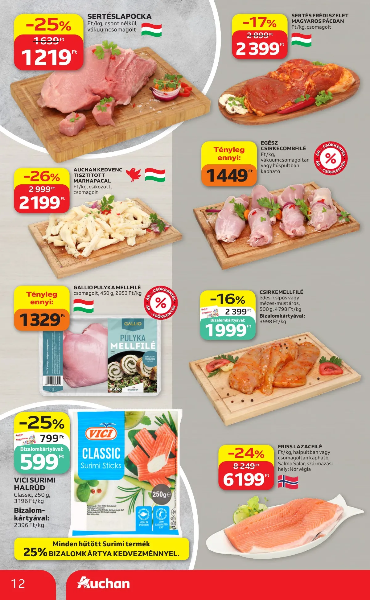 Auchan akciós újság Hipermarket 05.14–05.20 – 12. oldal