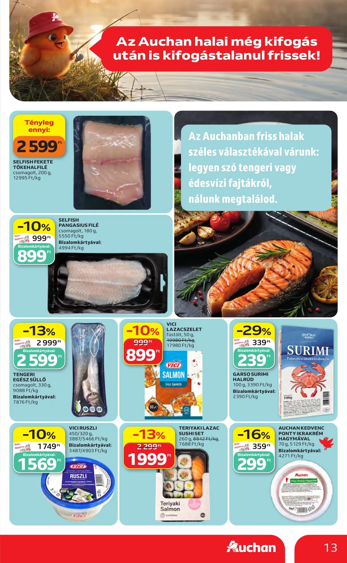 Auchan akciós újság Hipermarket 05.14–05.20 – 13. oldal