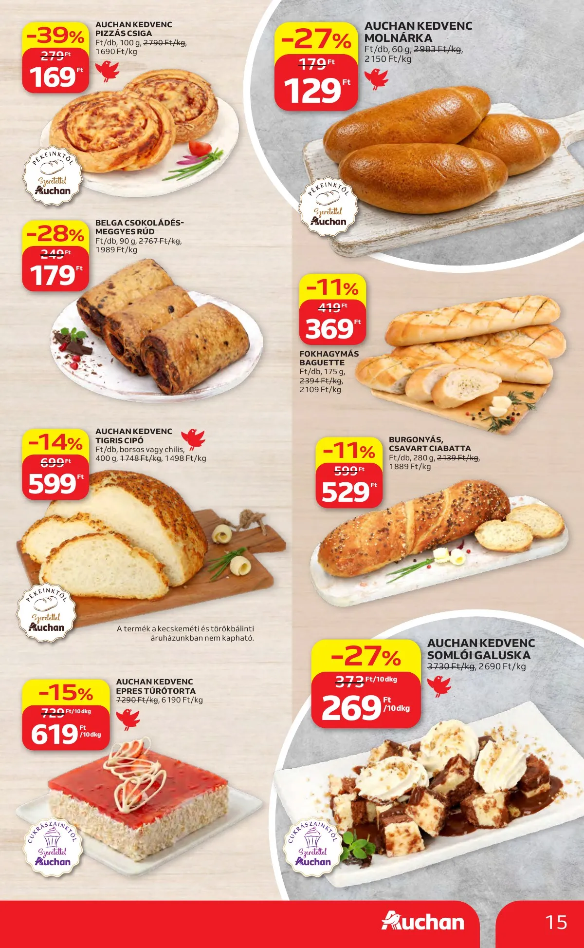 Auchan akciós újság Hipermarket 05.14–05.20 – 15. oldal