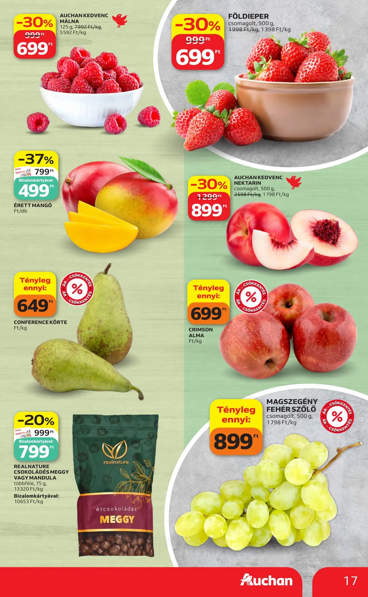 Auchan akciós újság Hipermarket 05.14–05.20 – 17. oldal