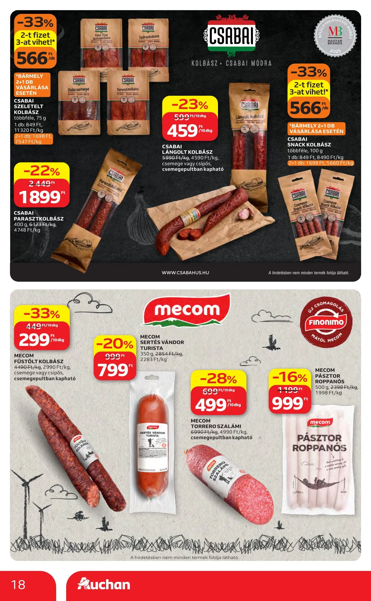 Auchan akciós újság Hipermarket 05.14–05.20 – 18. oldal