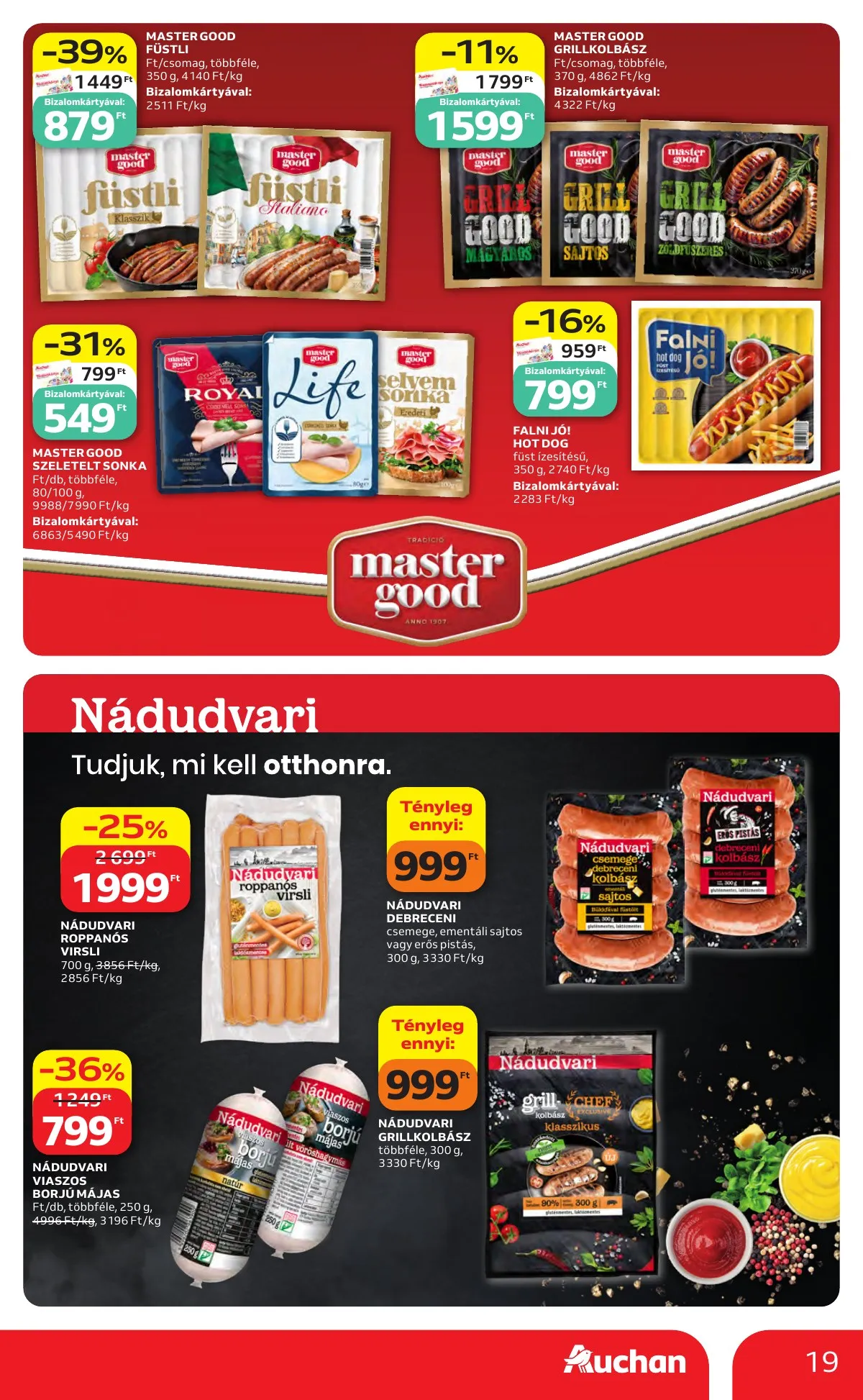 Auchan akciós újság Hipermarket 05.14–05.20 – 19. oldal