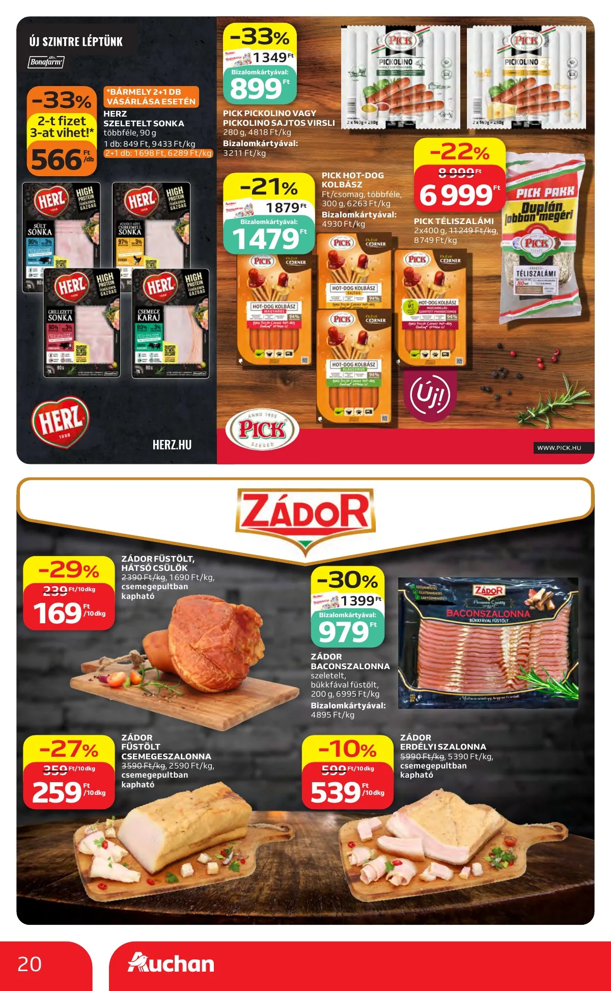 Auchan akciós újság Hipermarket 05.14–05.20 – 20. oldal
