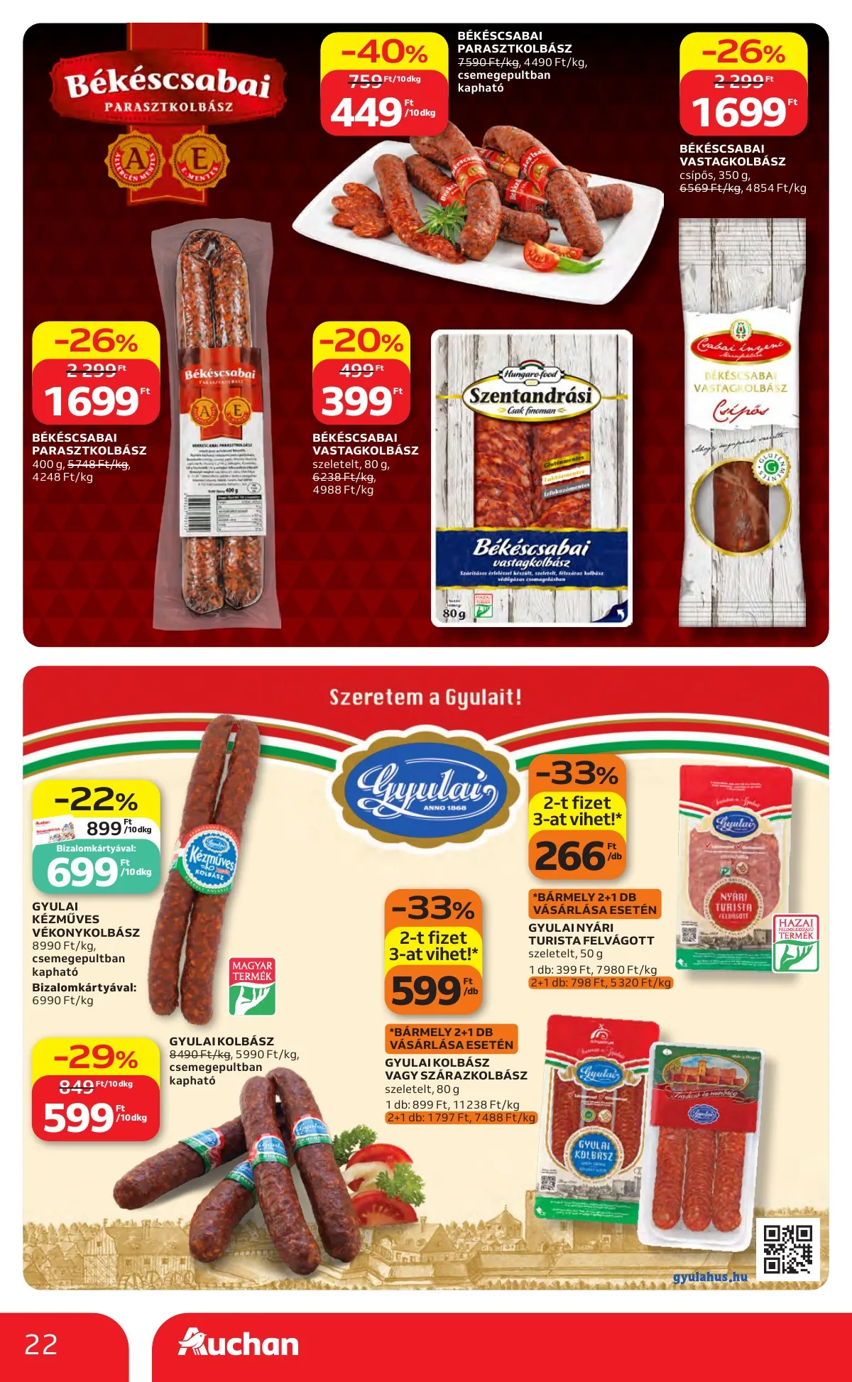Auchan akciós újság Hipermarket 05.14–05.20 – 22. oldal