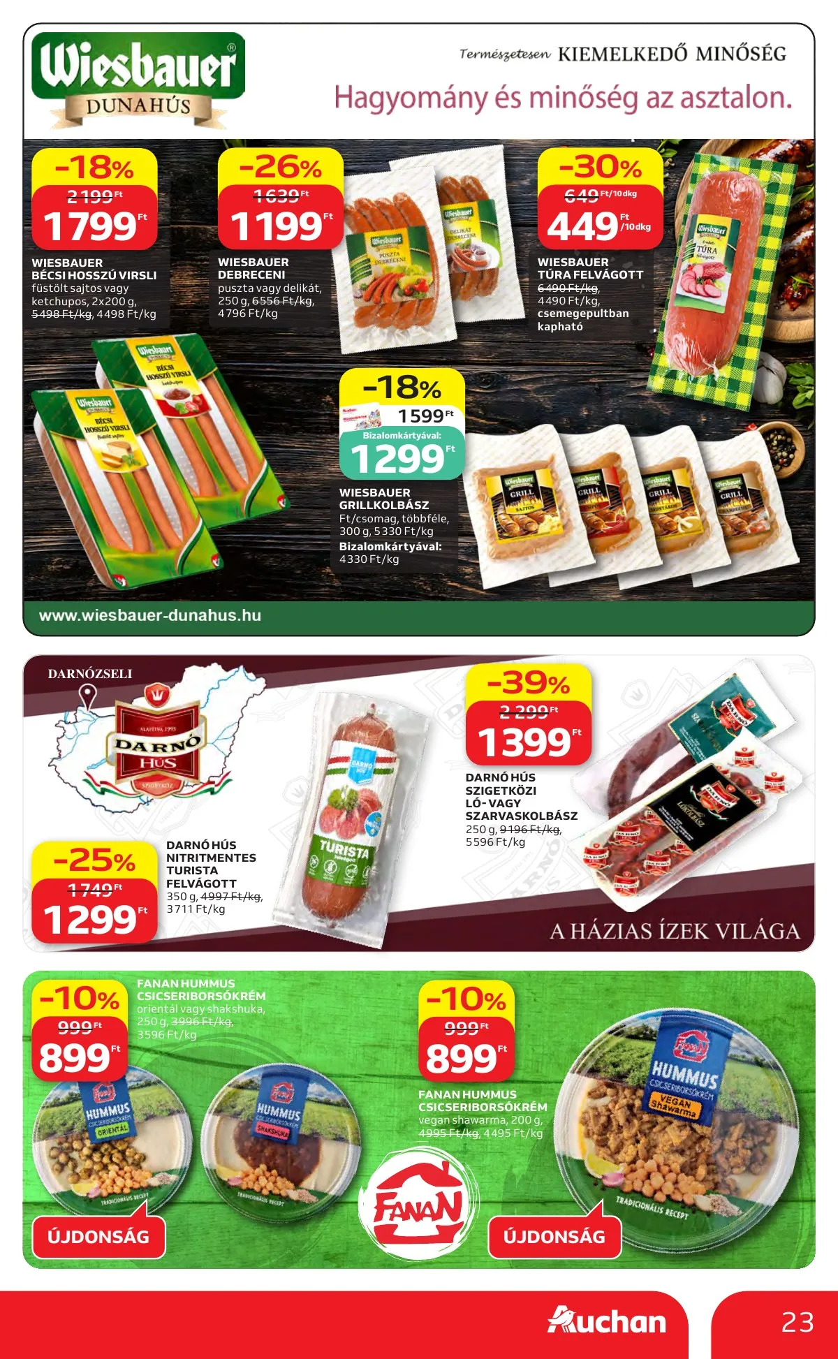 Auchan akciós újság Hipermarket 05.14–05.20 – 23. oldal