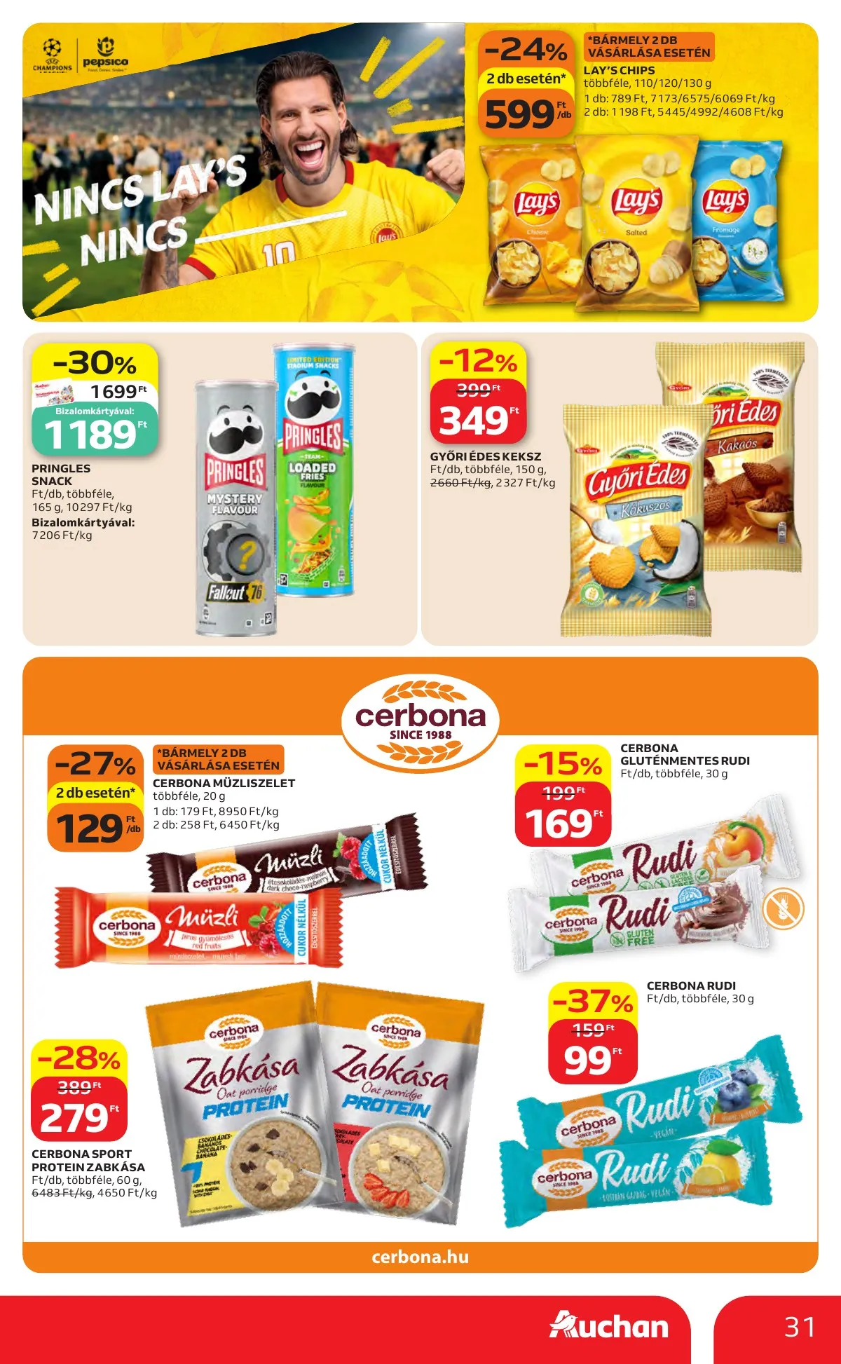 Auchan akciós újság Hipermarket 05.14–05.20 – 31. oldal