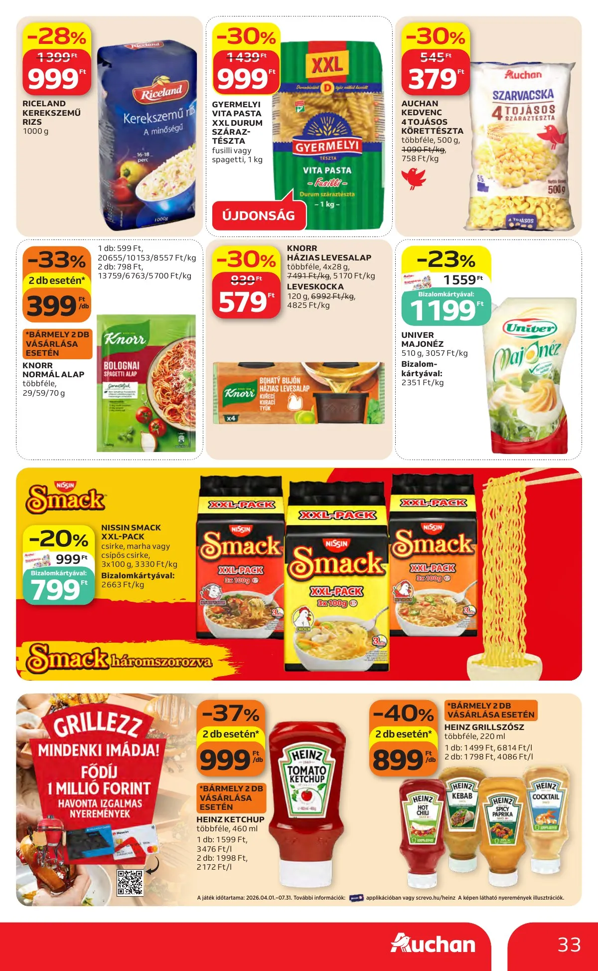 Auchan akciós újság Hipermarket 05.14–05.20 – 33. oldal
