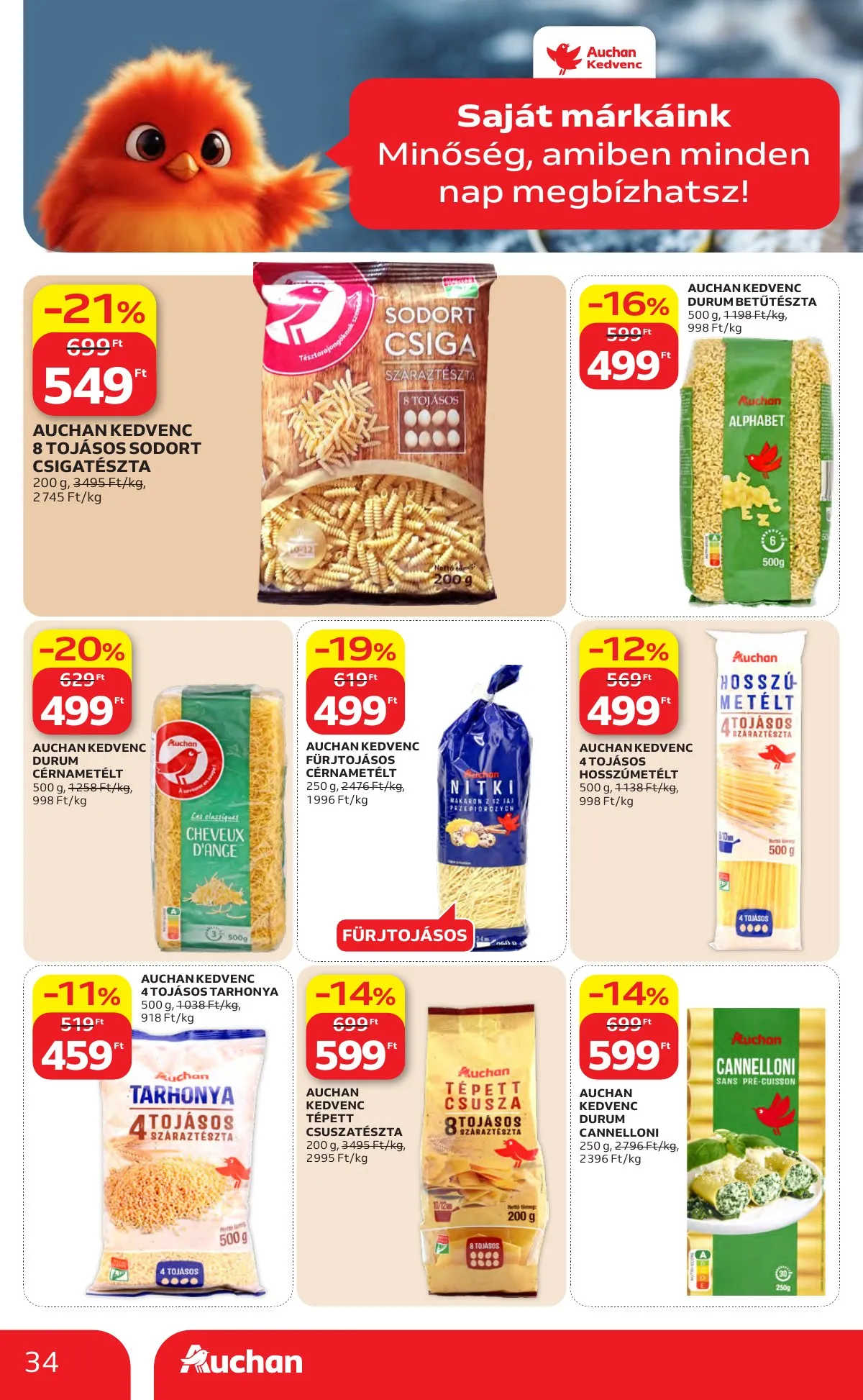 Auchan akciós újság Hipermarket 05.14–05.20 – 34. oldal