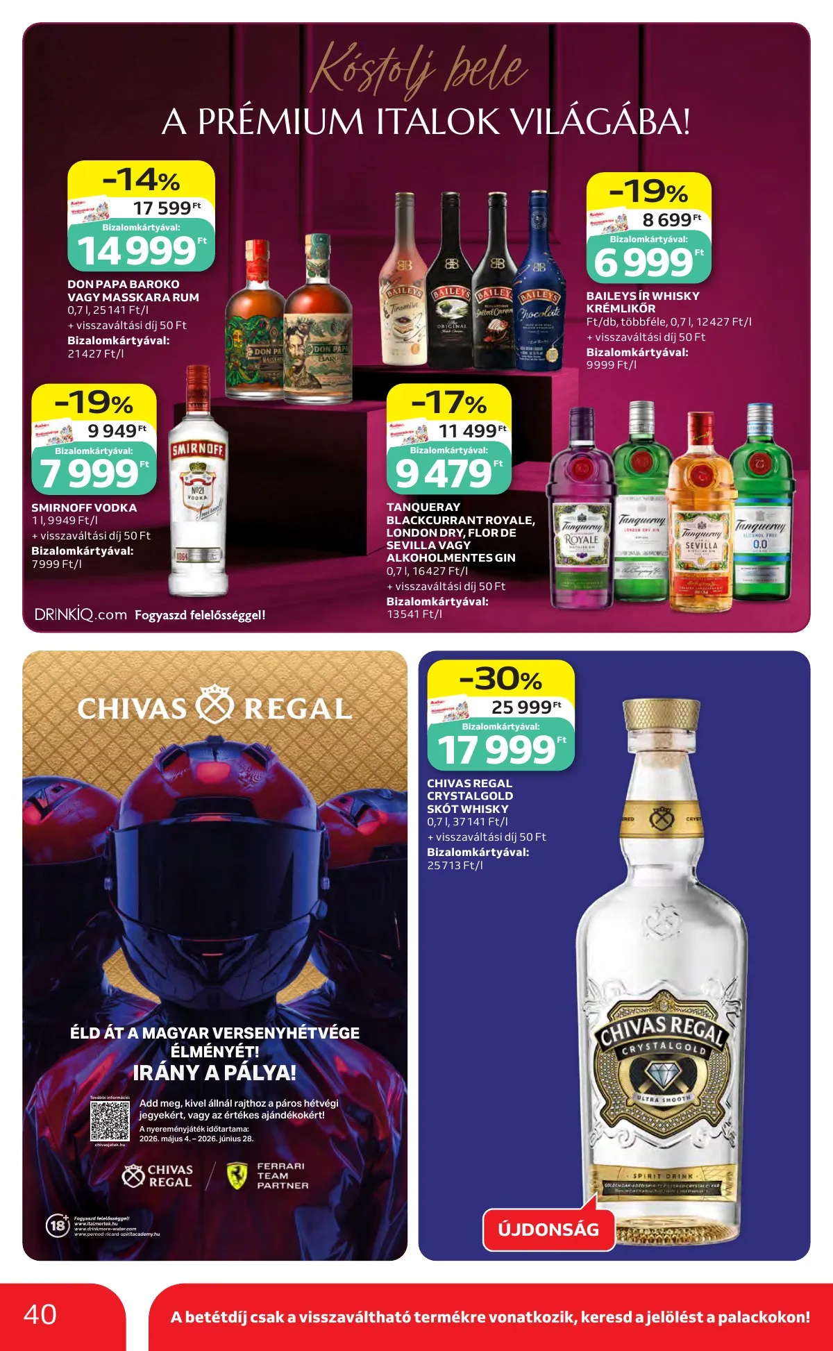 Auchan akciós újság Hipermarket 05.14–05.20 – 40. oldal