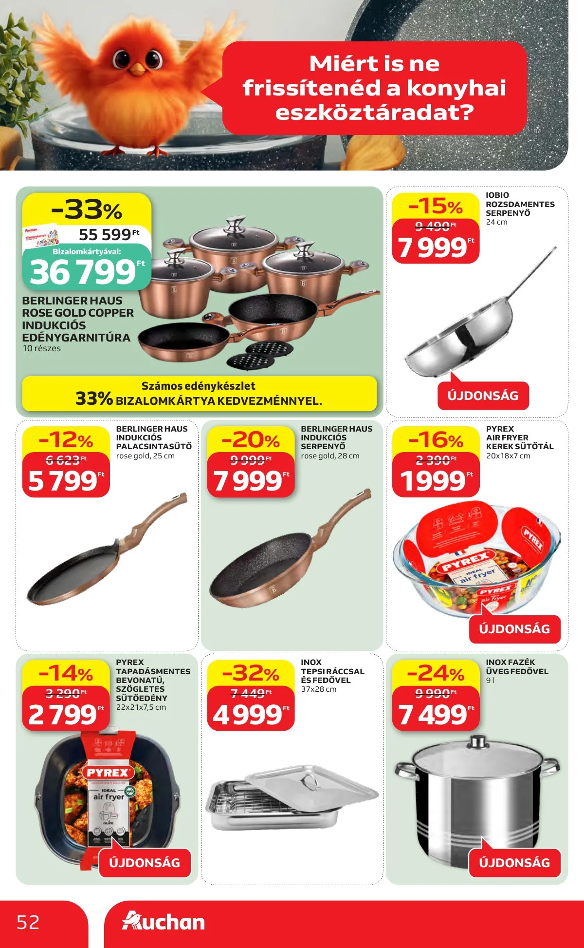 Auchan akciós újság Hipermarket 05.14–05.20 – 52. oldal