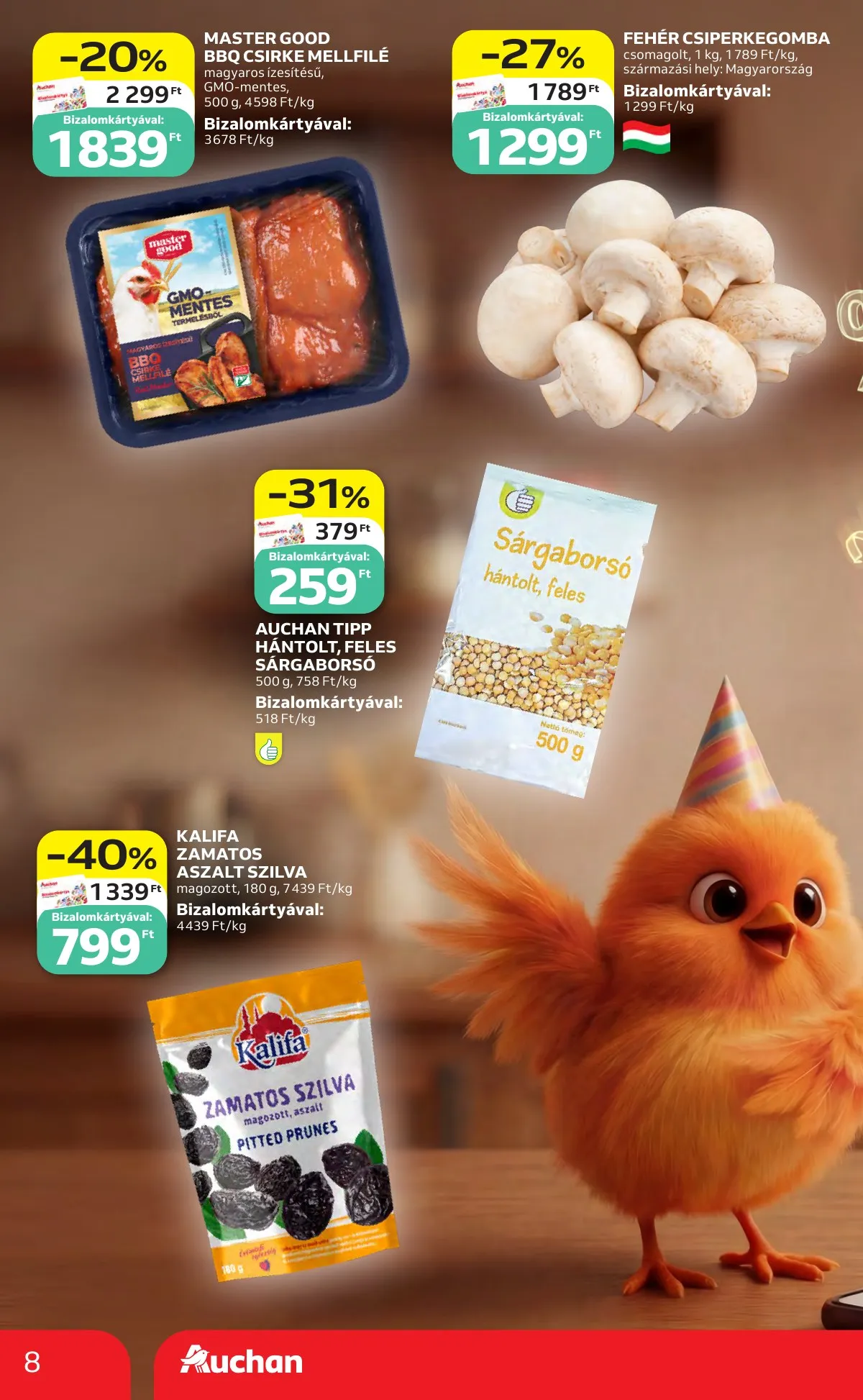 Auchan akciós újság Hipermarket 05.14–05.20 – 8. oldal