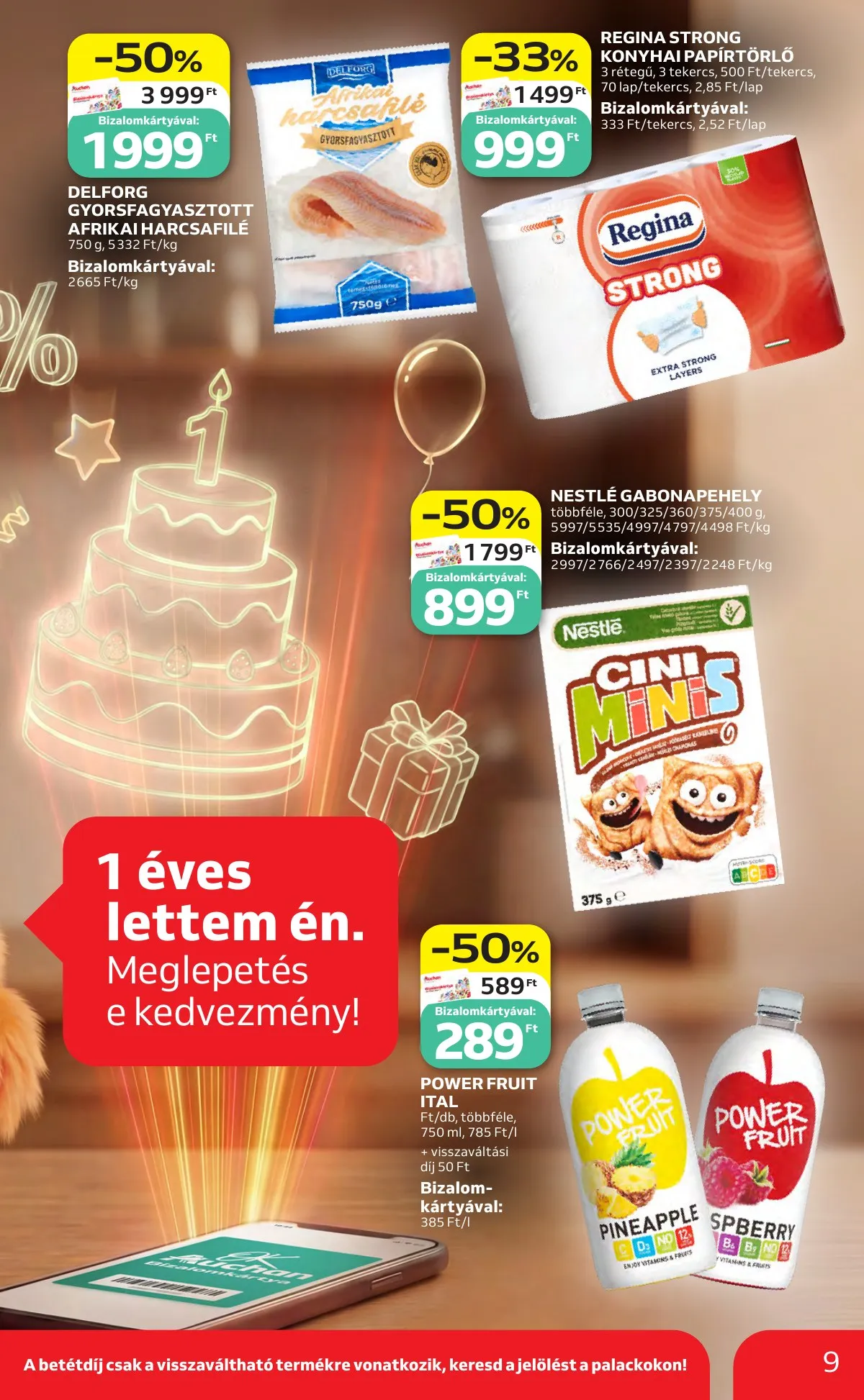 Auchan akciós újság Hipermarket 05.14–05.20 – 9. oldal