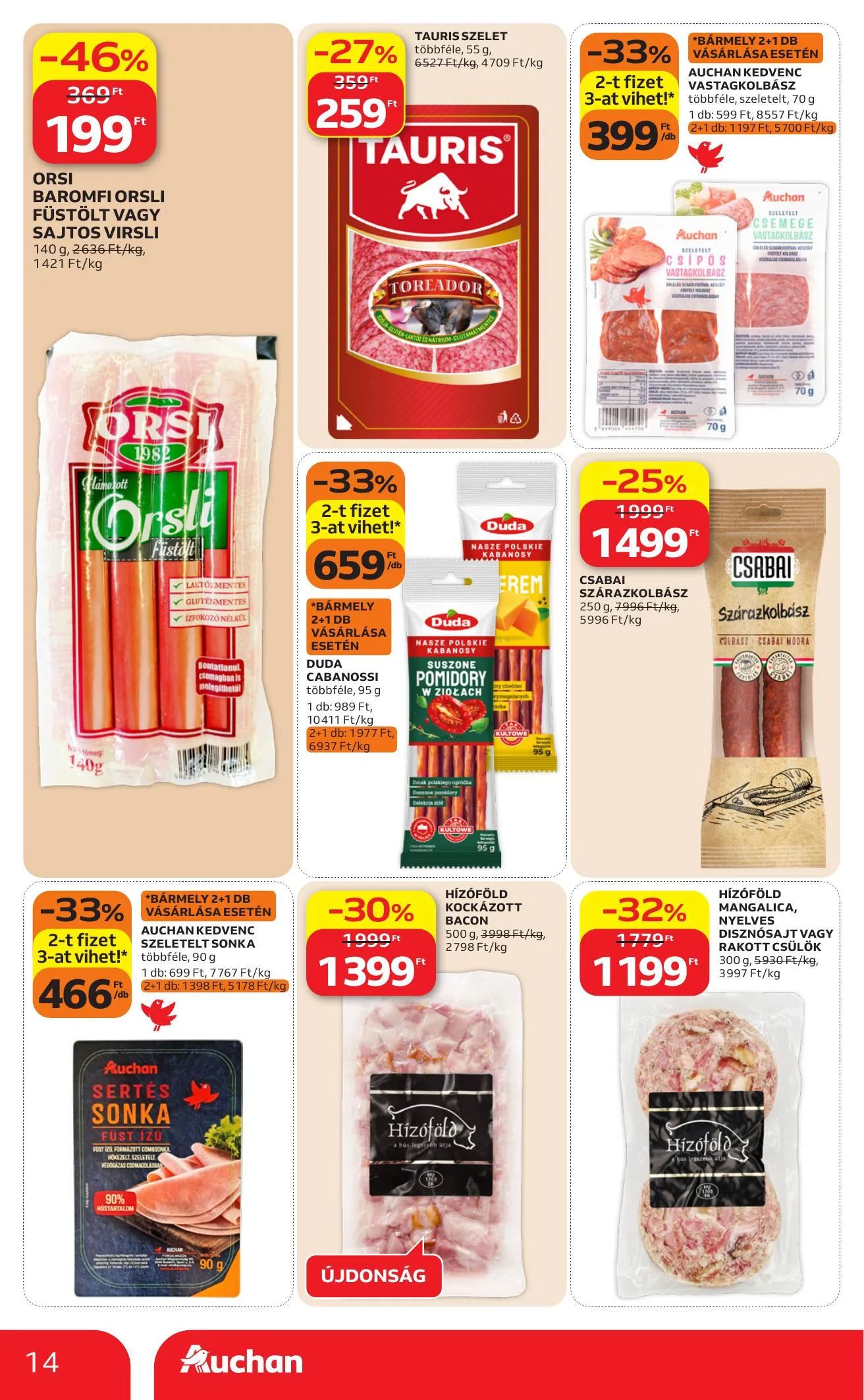 Auchan akciós újság Hipermarket 05.21–05.27 – 14. oldal