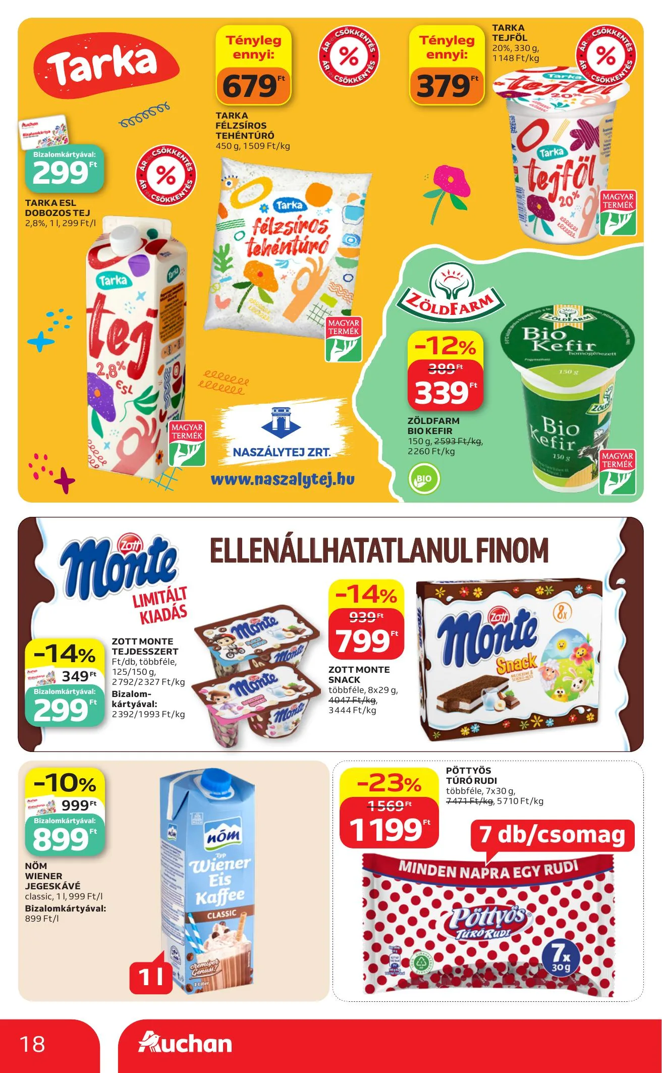 Auchan akciós újság Hipermarket 05.21–05.27 – 18. oldal