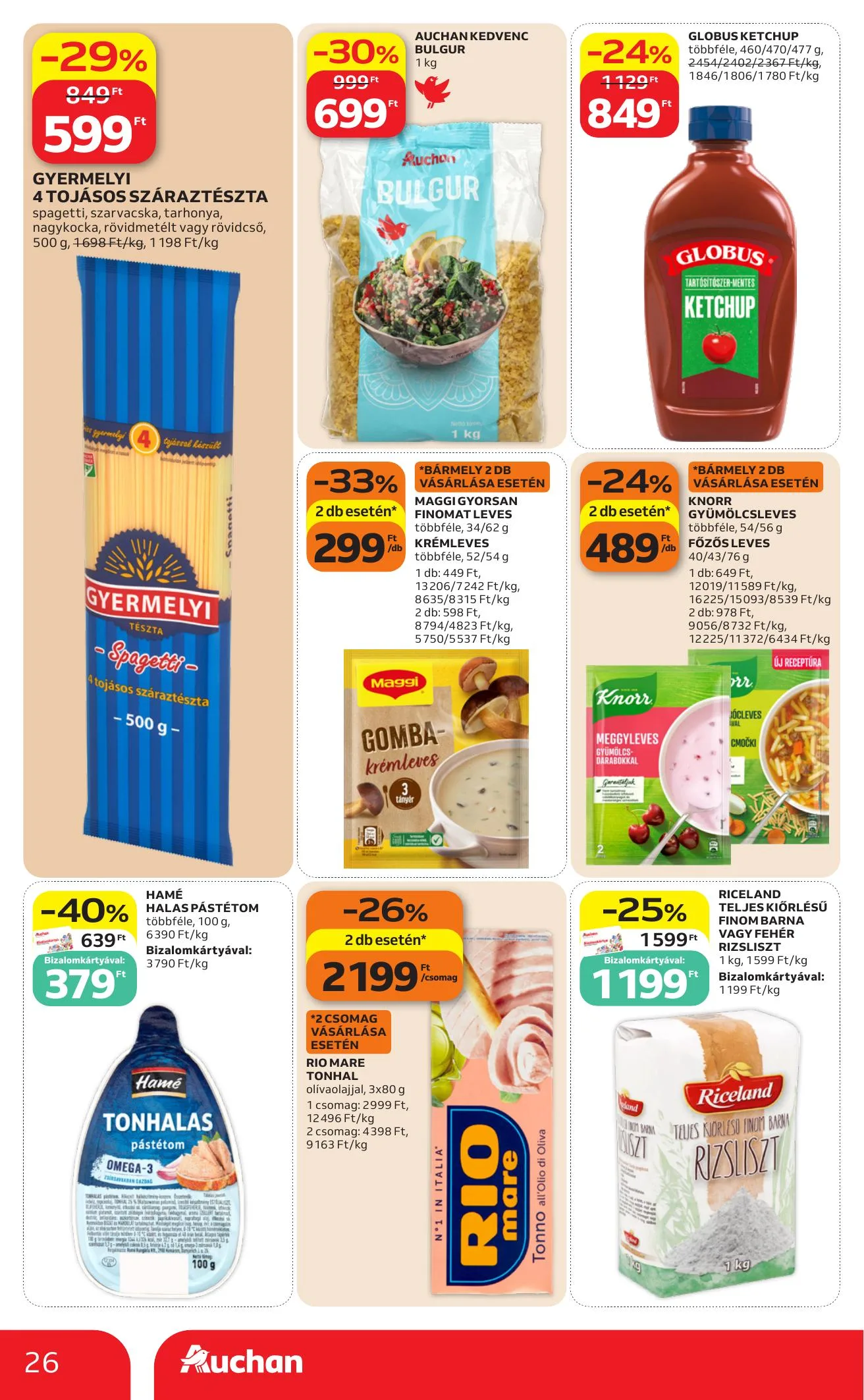 Auchan akciós újság Hipermarket 05.21–05.27 – 26. oldal