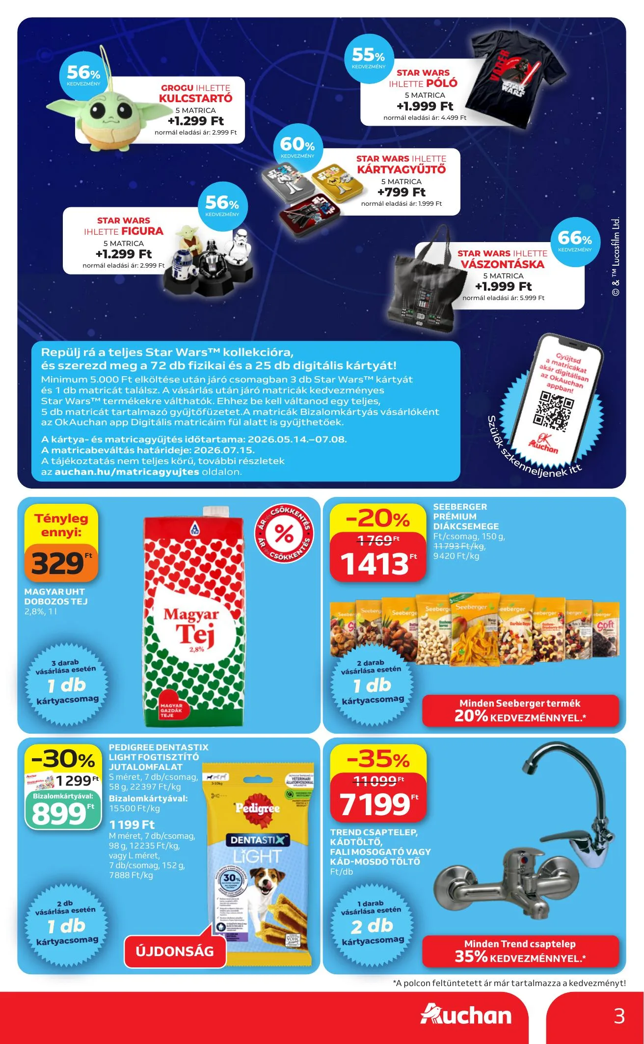 Auchan akciós újság Hipermarket 05.21–05.27 – 3. oldal