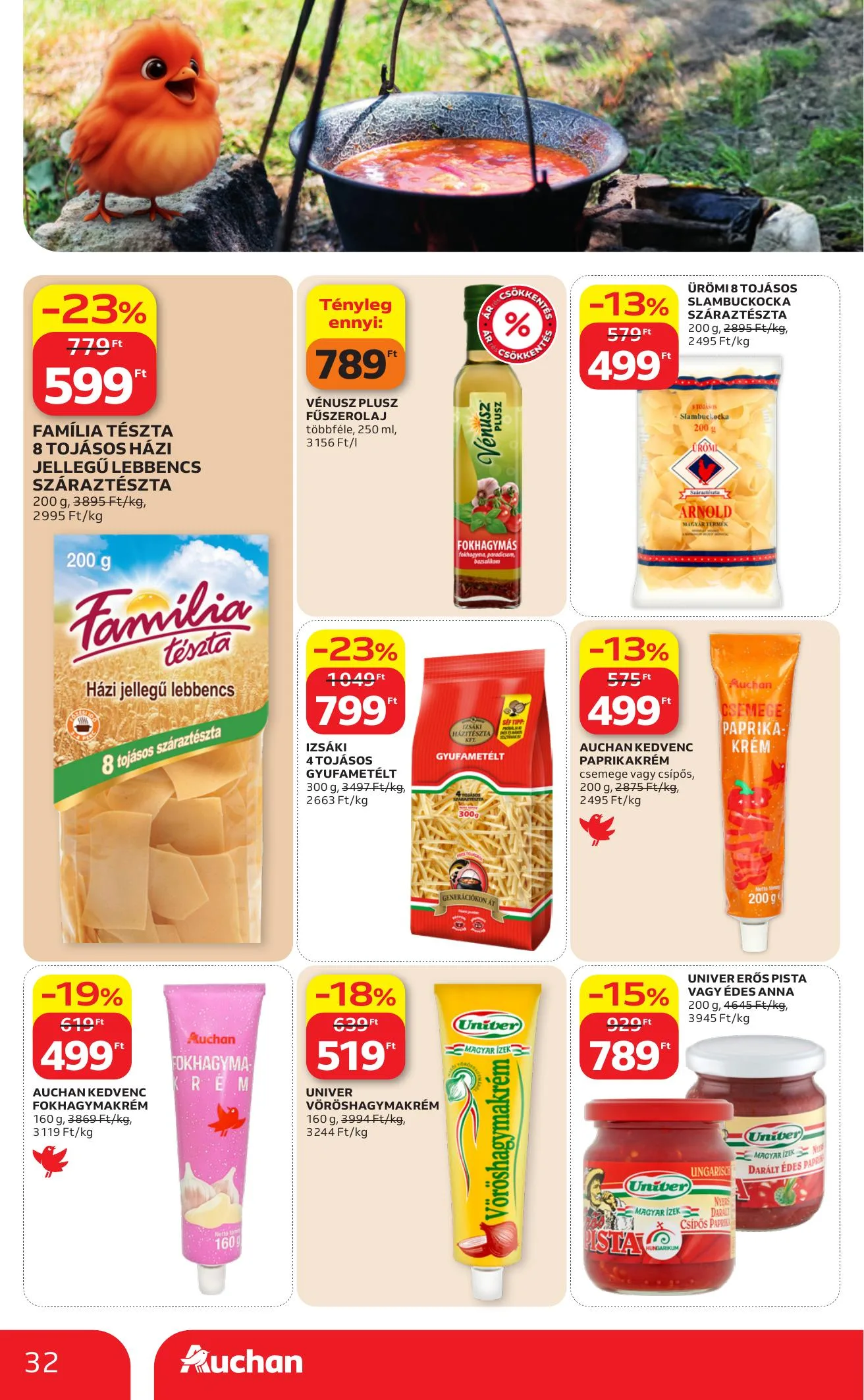 Auchan akciós újság Hipermarket 05.21–05.27 – 32. oldal