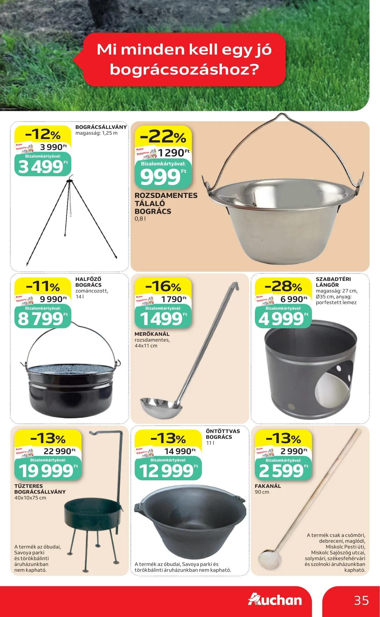 Auchan akciós újság Hipermarket 05.21–05.27 – 35. oldal