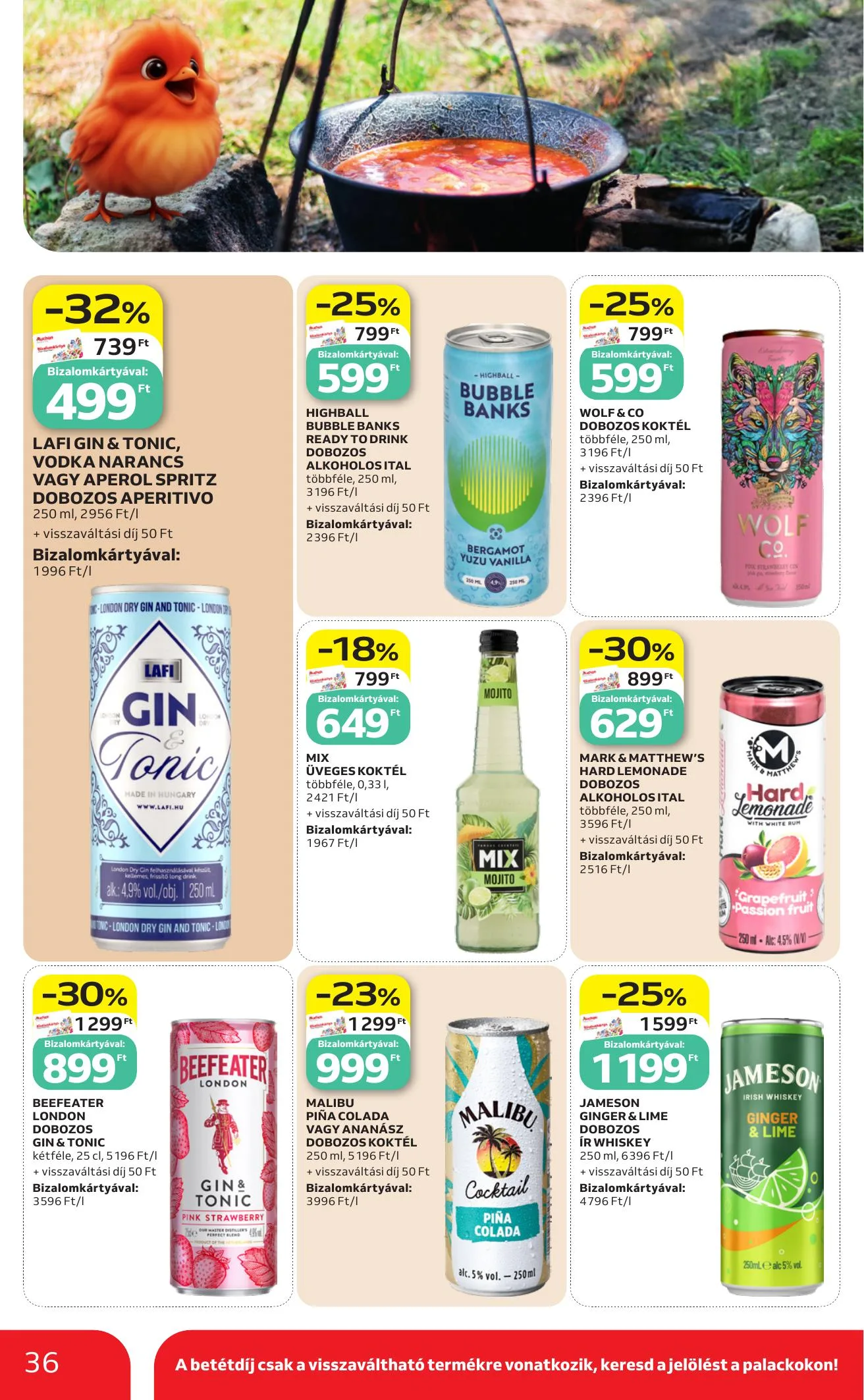 Auchan akciós újság Hipermarket 05.21–05.27 – 36. oldal