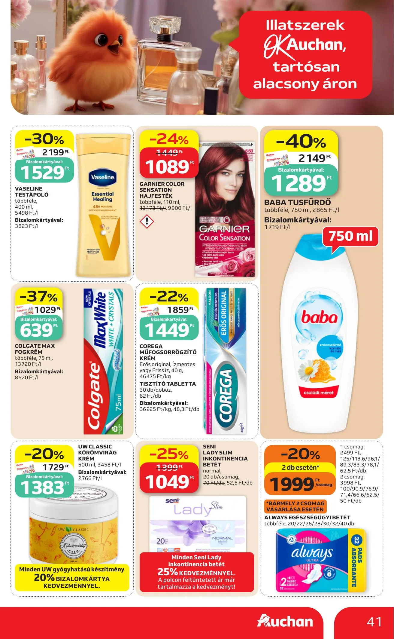Auchan akciós újság Hipermarket 05.21–05.27 – 41. oldal