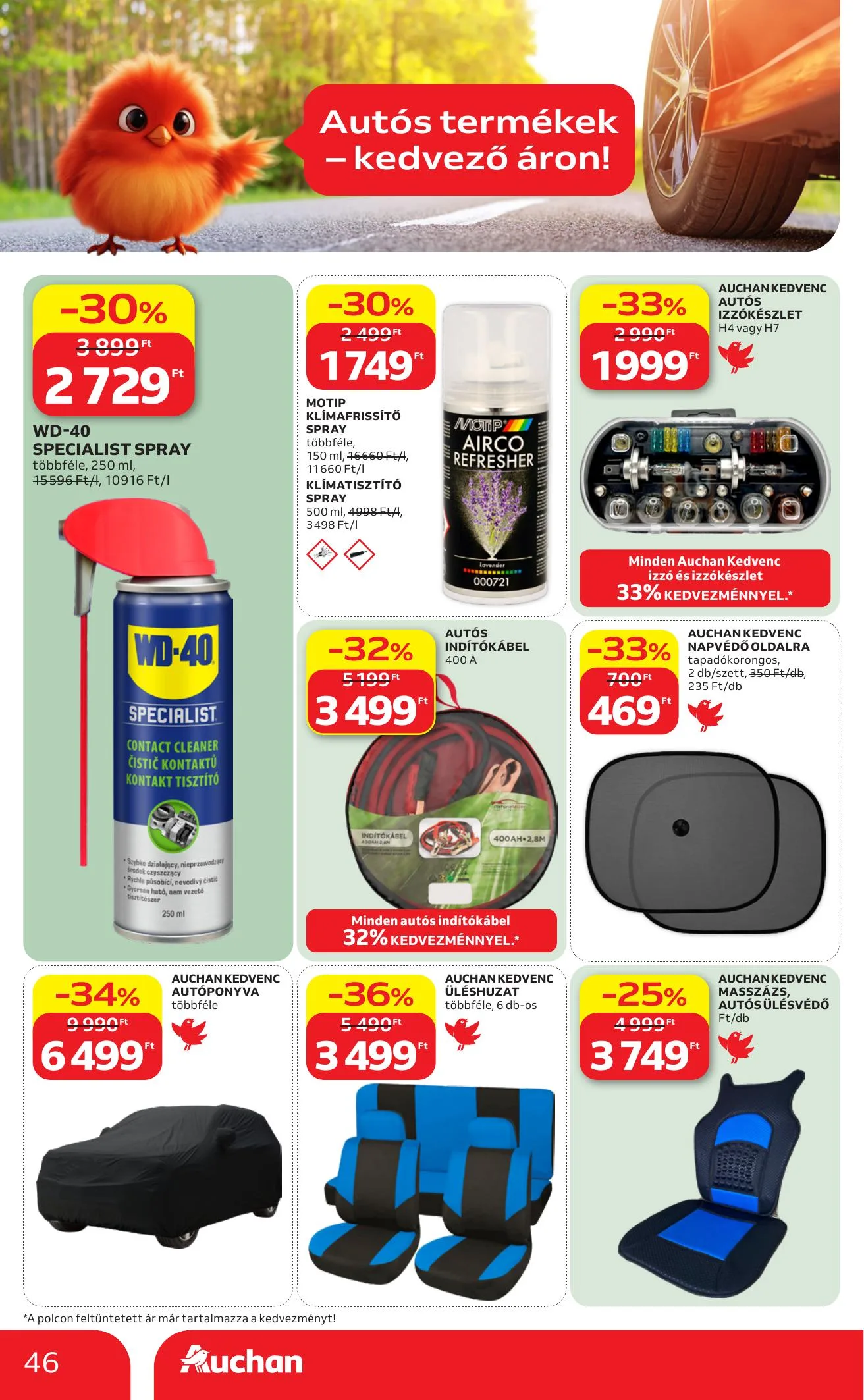 Auchan akciós újság Hipermarket 05.21–05.27 – 46. oldal