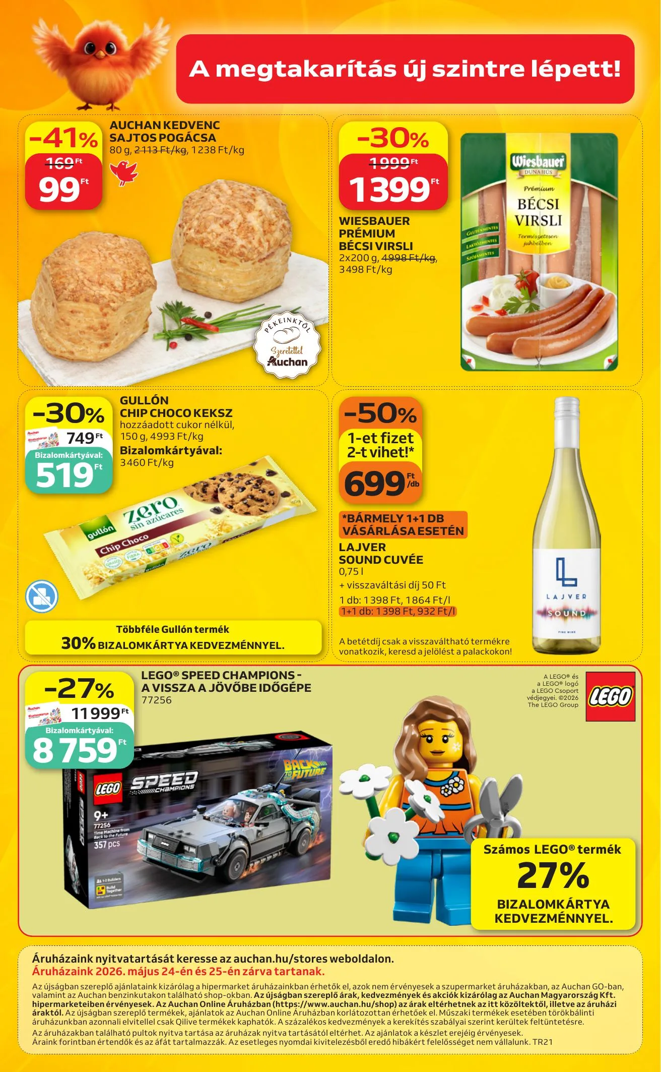 Auchan akciós újság Hipermarket 05.21–05.27 – 52. oldal