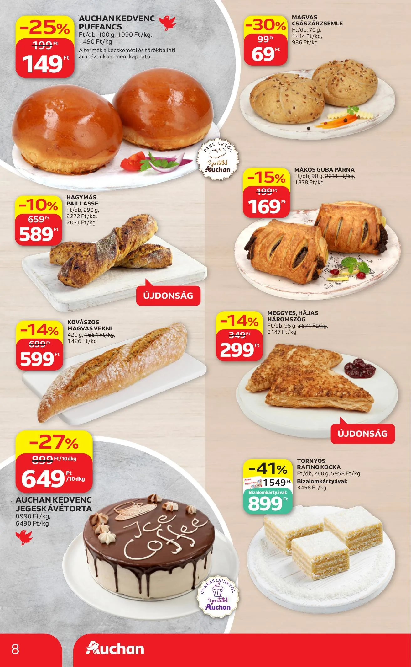 Auchan akciós újság Hipermarket 05.21–05.27 – 8. oldal