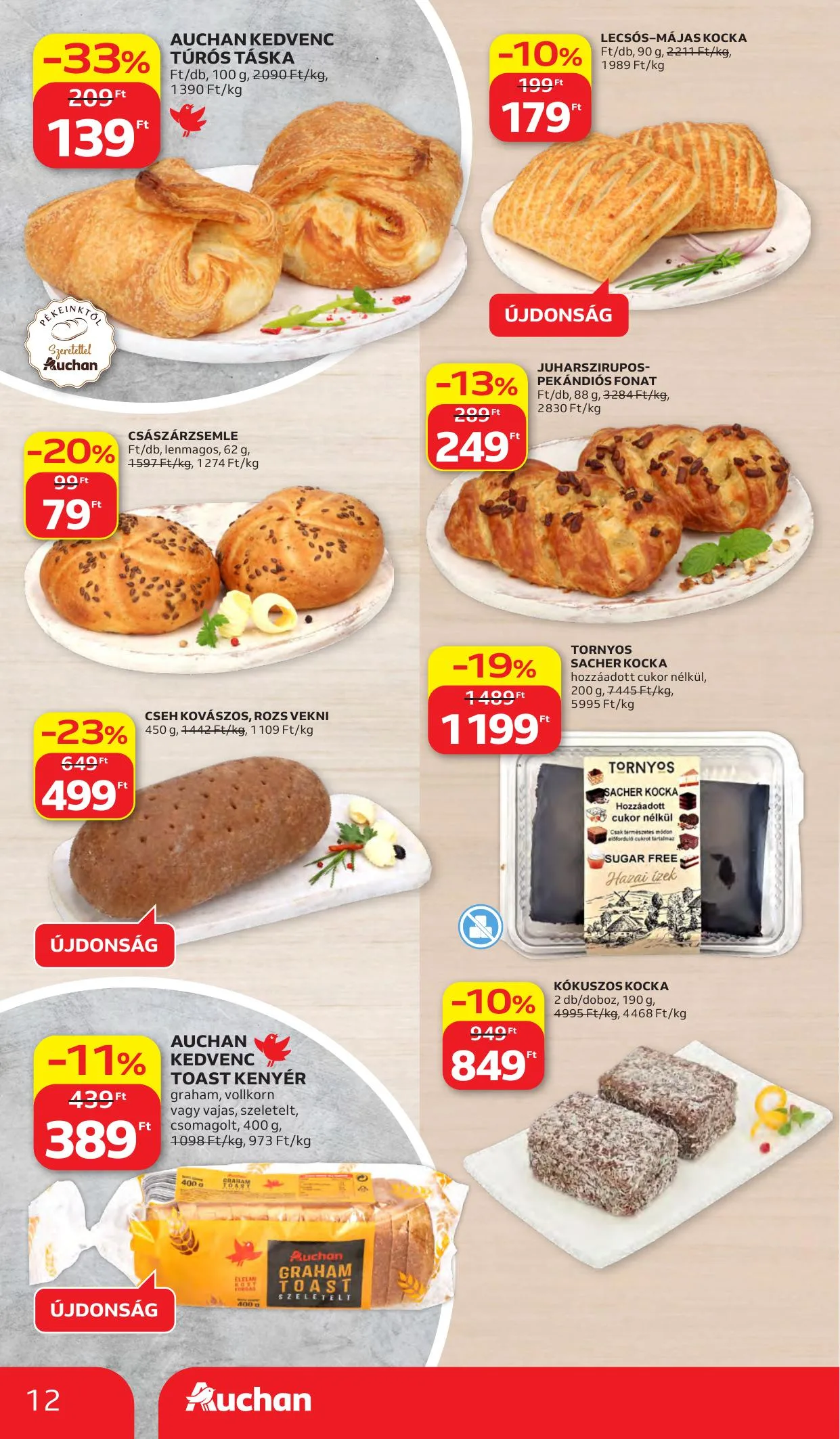 Auchan akciós újság Hipermarket 05.28–06.03 – 12. oldal