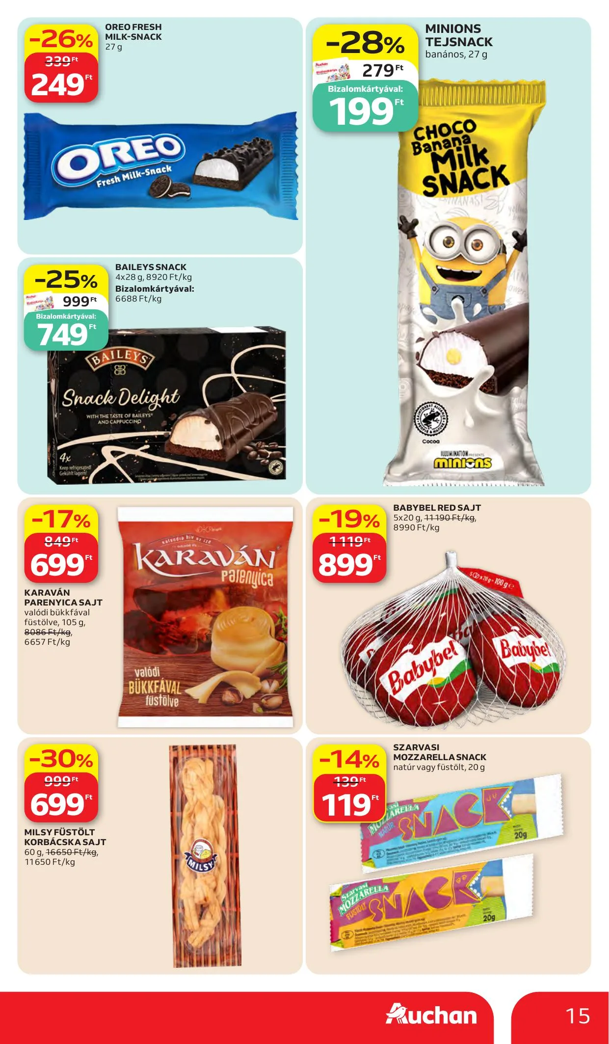 Auchan akciós újság Hipermarket 05.28–06.03 – 15. oldal