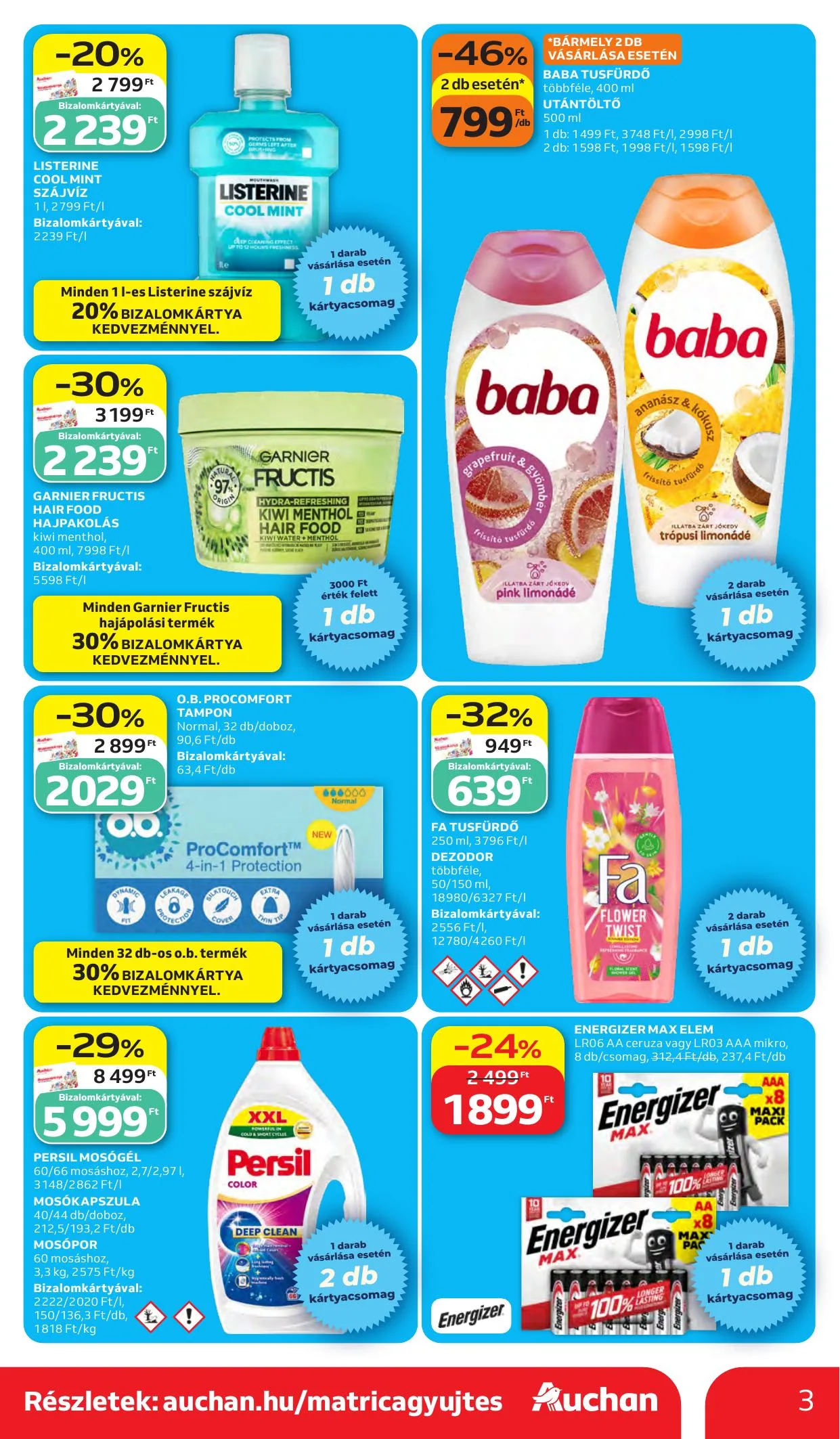 Auchan akciós újság Hipermarket 05.28–06.03 – 3. oldal